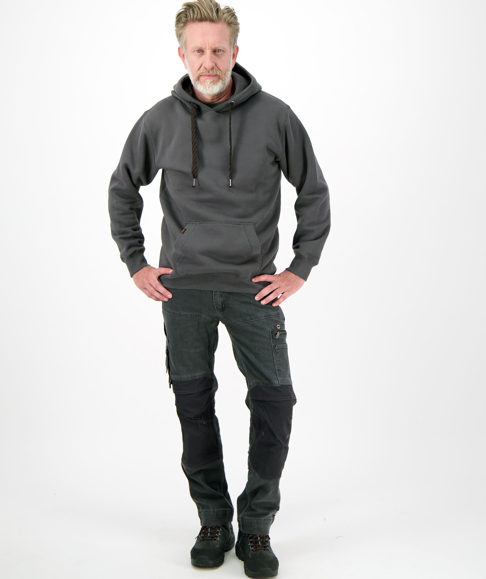 HEROCK Hesus hoodie, Anthracite