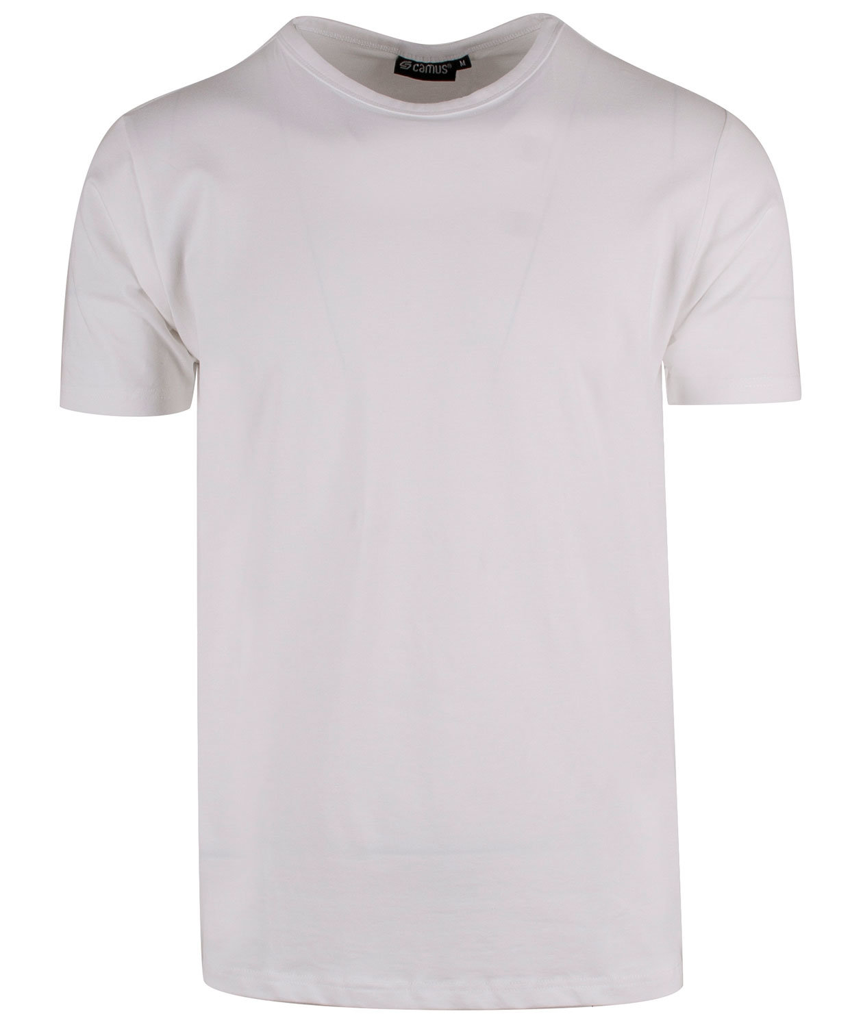 Camus Split T-shirt, Hvid