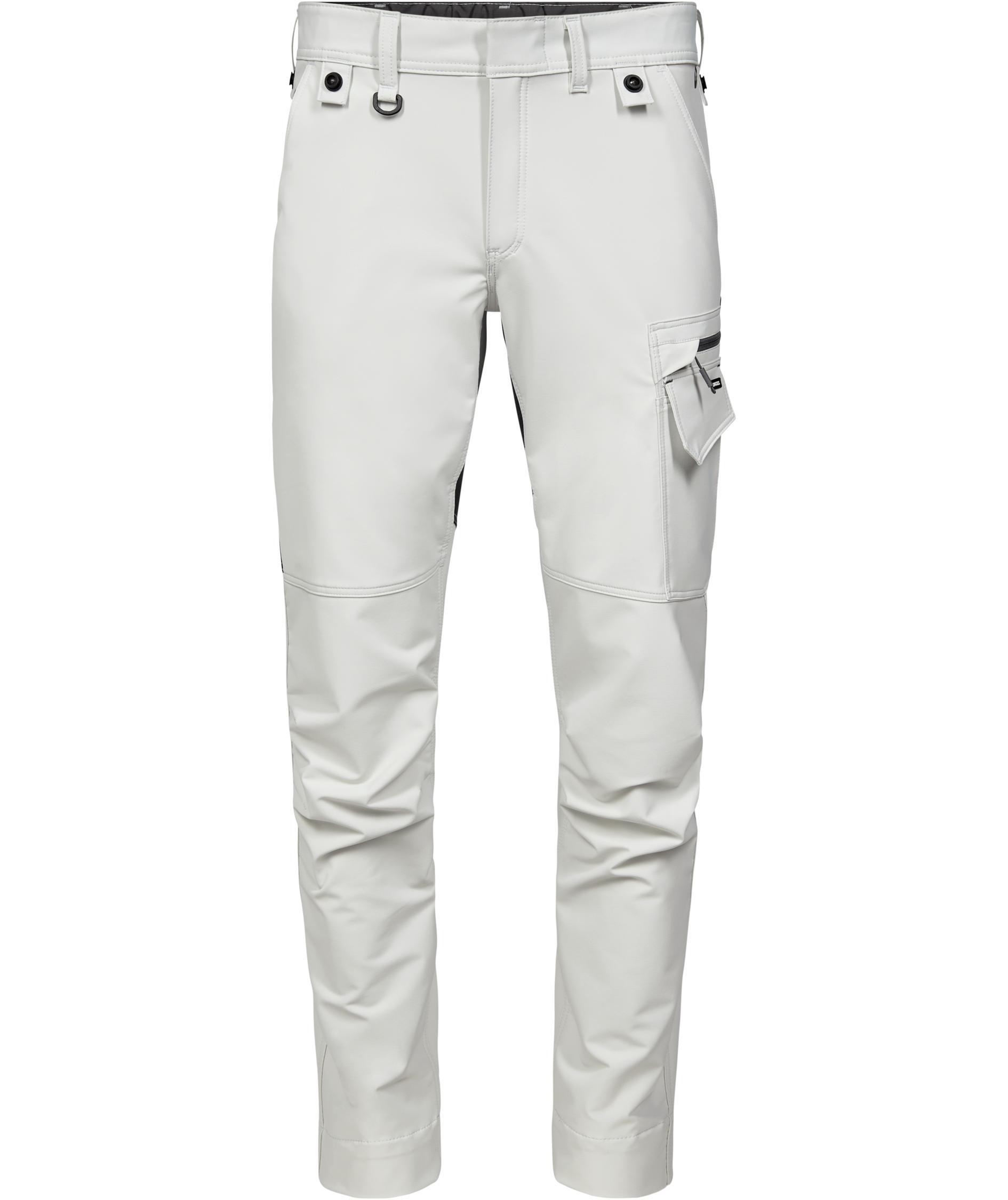 Engel Entire servicebyxa full stretch, Bone White/Anthracite Grey, large image number 0