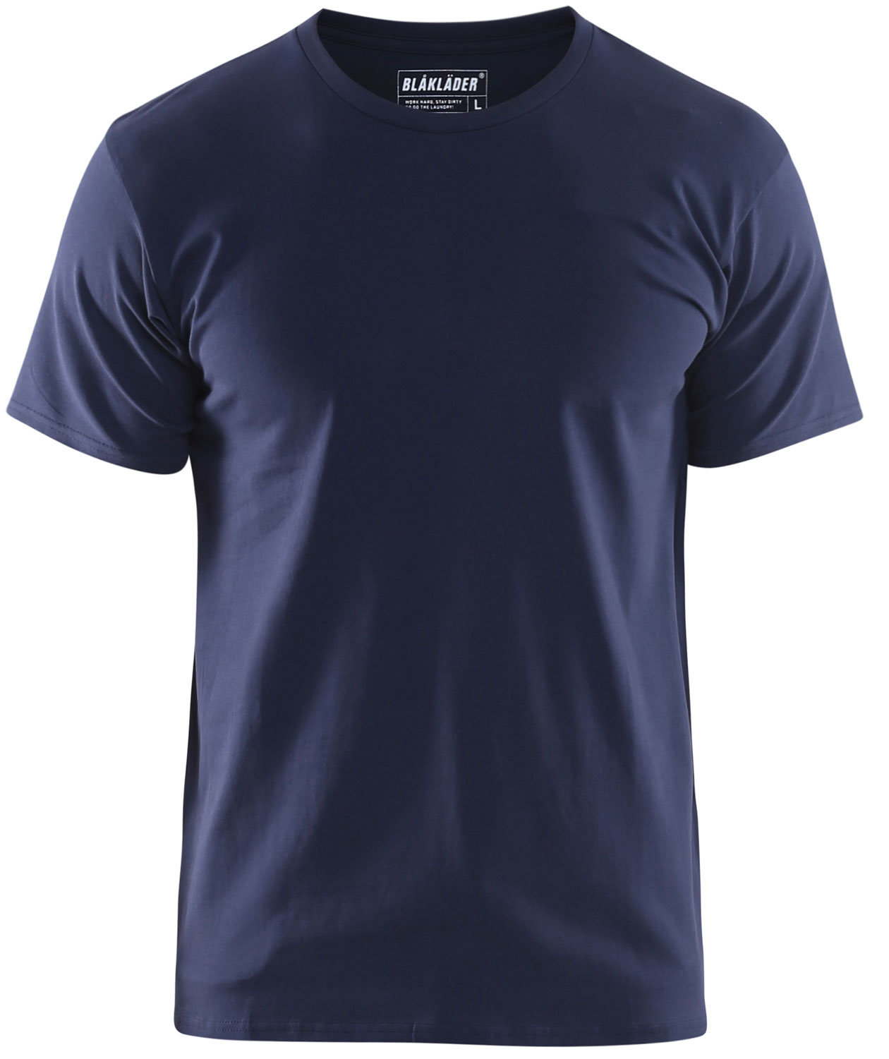 Bl&aring;kl&auml;der T-skjorte slim fit, Marine