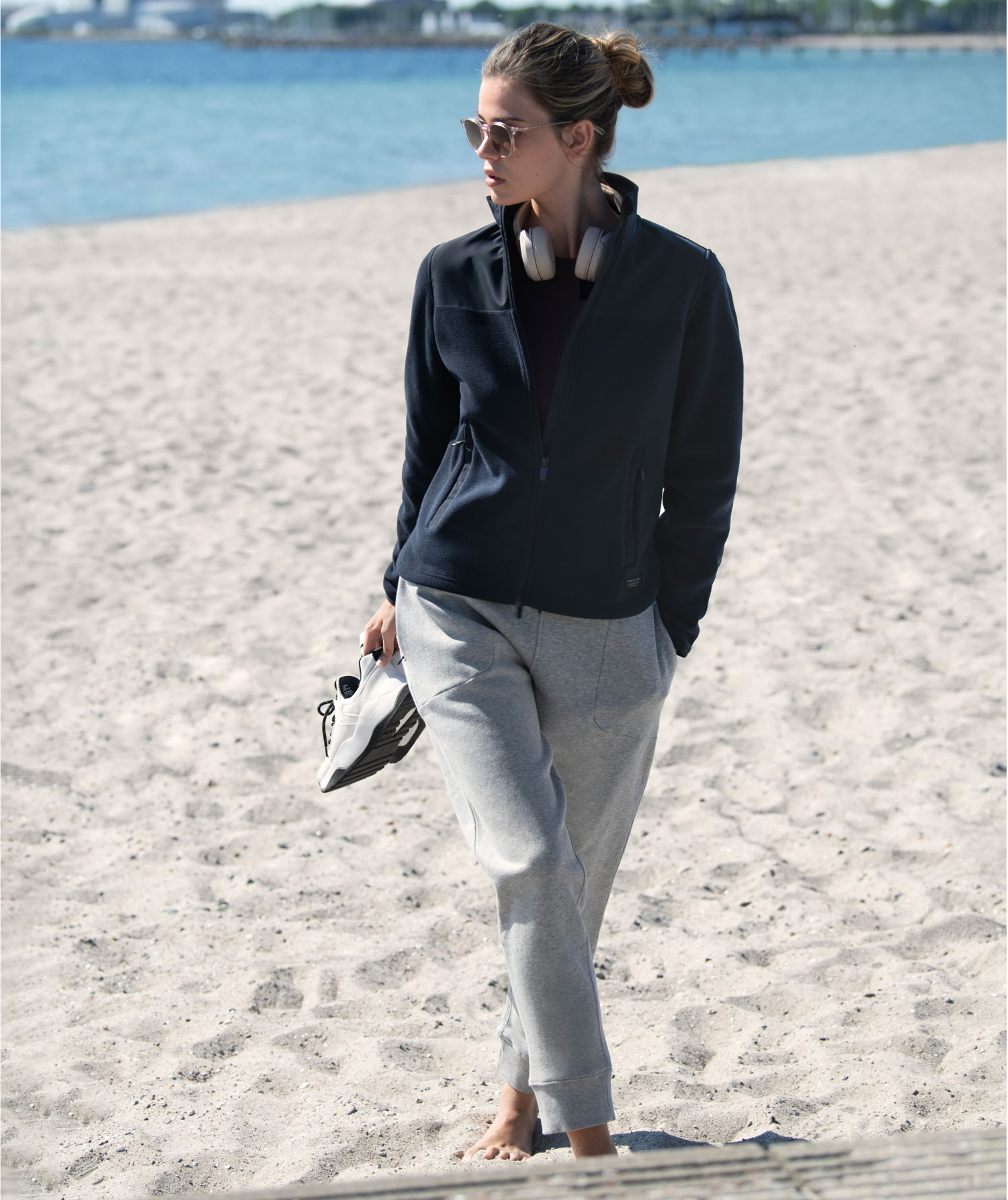 Nimbus Play Sedona fleecejacka dam, Black, large image number 8