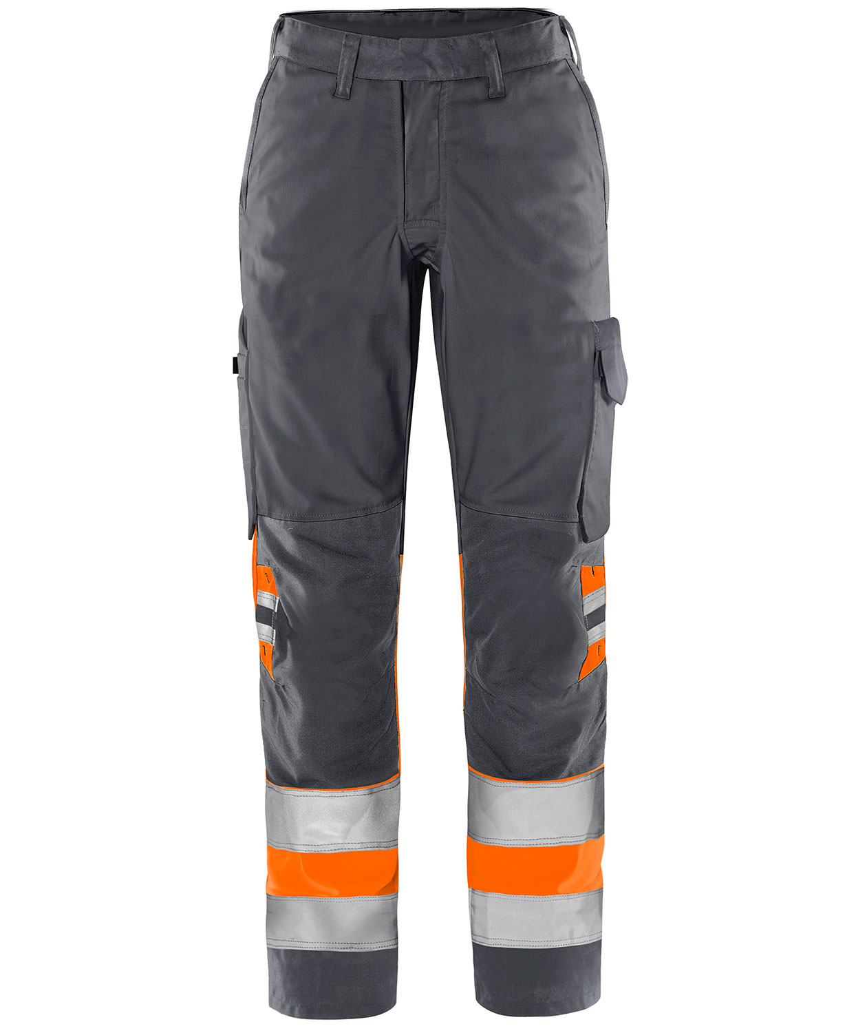 Gr&aring;/Hi-Vis oransje