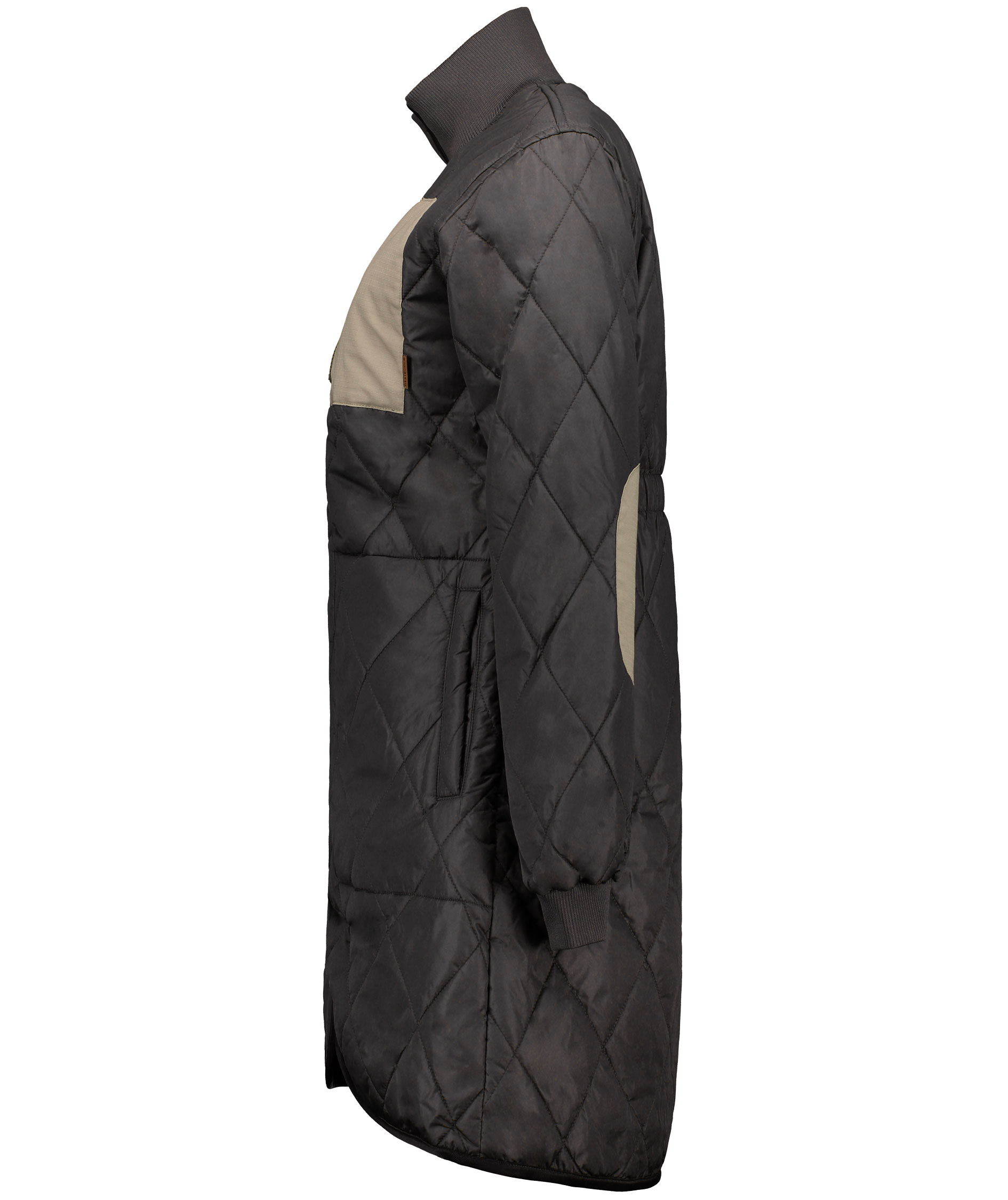 Westborn lang dame termojakke, Black, large image number 4