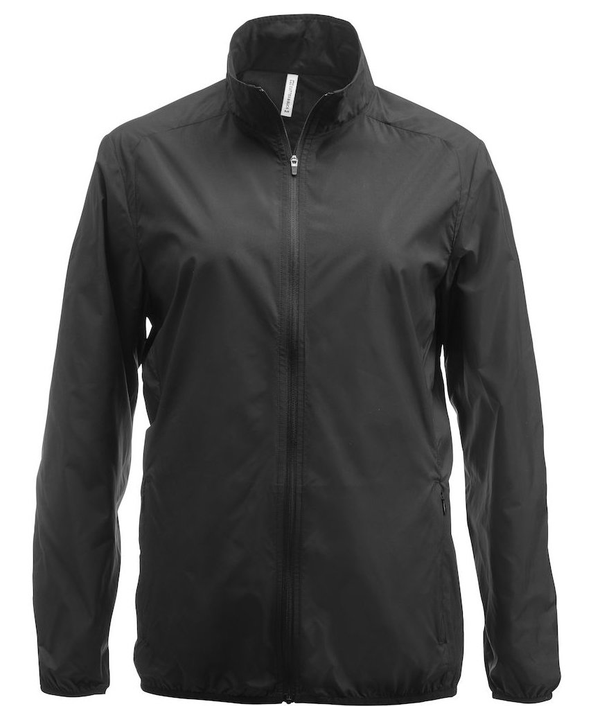 Cutter & Buck La Push dame regnjakke, Svart, Svart, swatch