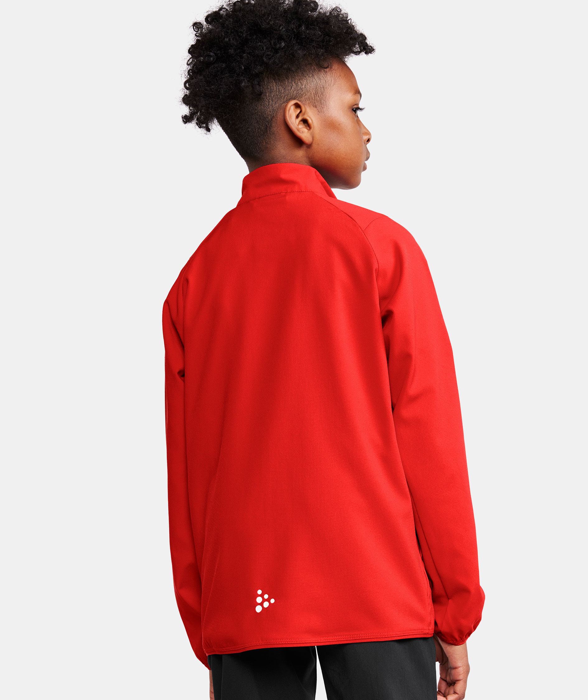 Craft Rush 2.0 cardigan till barn, Bright red, large image number 8