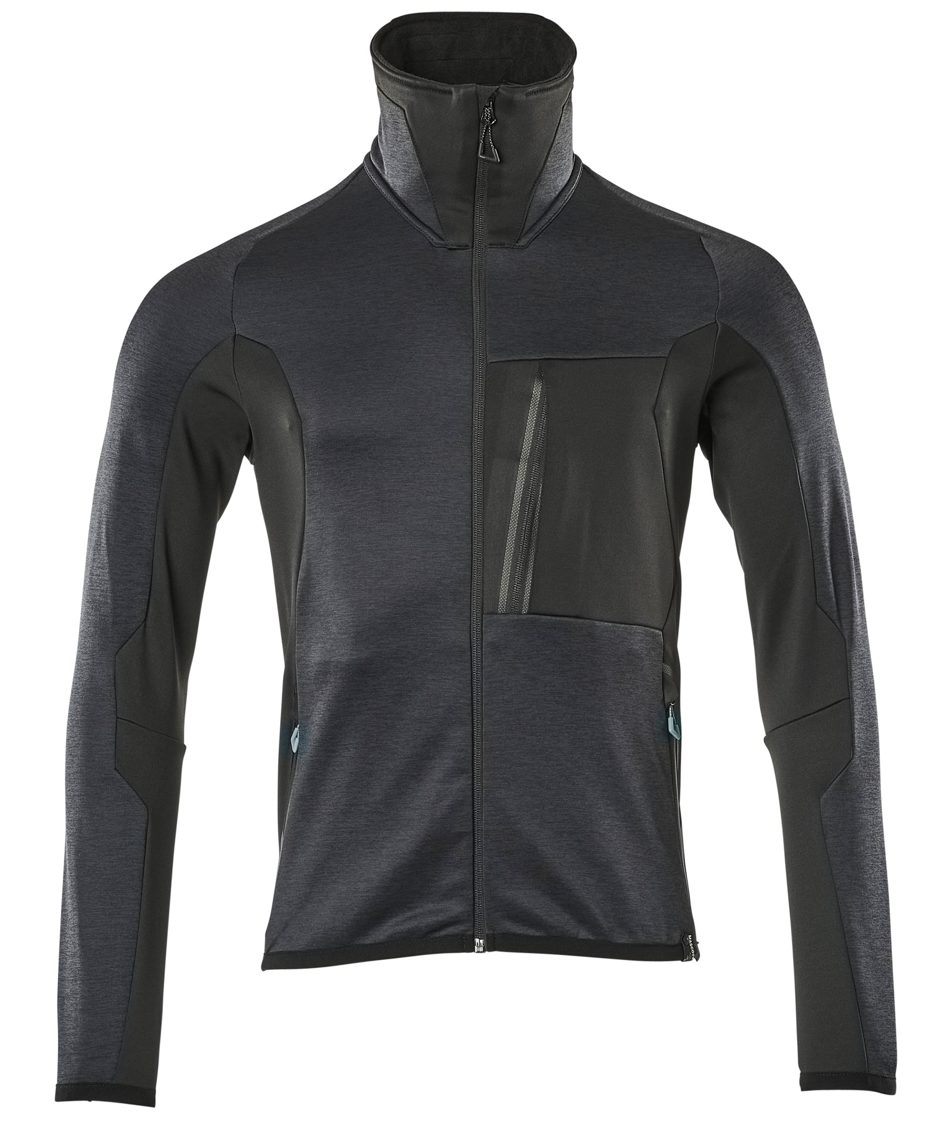Mascot Advanced fleece sweater with zip, Dark Marine Blue/Black, Dark Marine Blue/Black, swatch