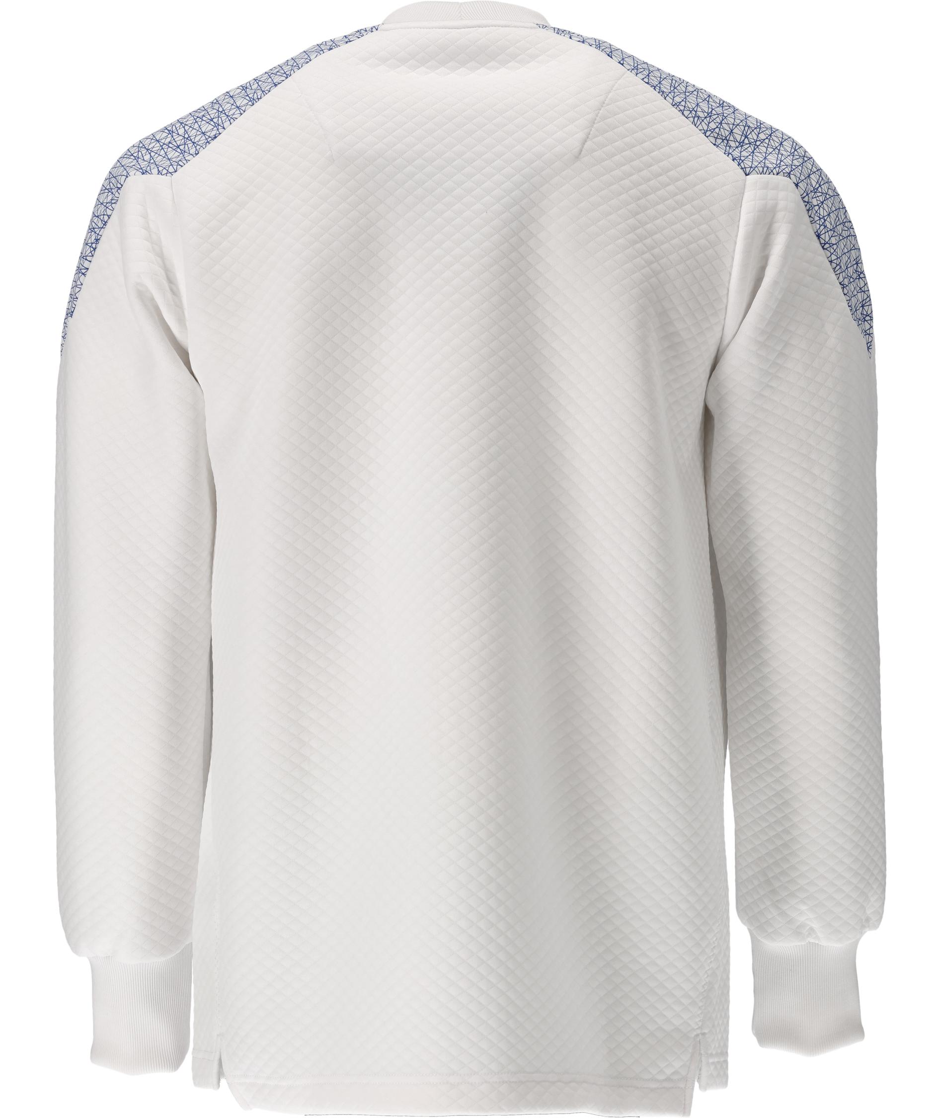 Mascot Food & Care Premium Performance HACCP-zugelassene Sweatshirt, Weiss/Azurblau