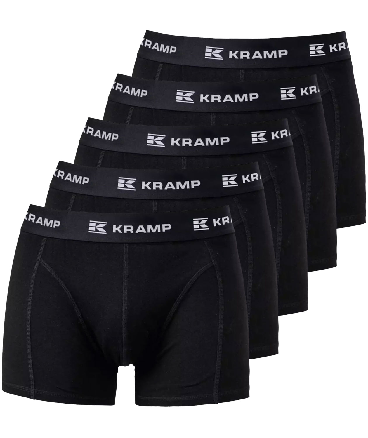 Kramp 5-pack kalsonger, Svart
