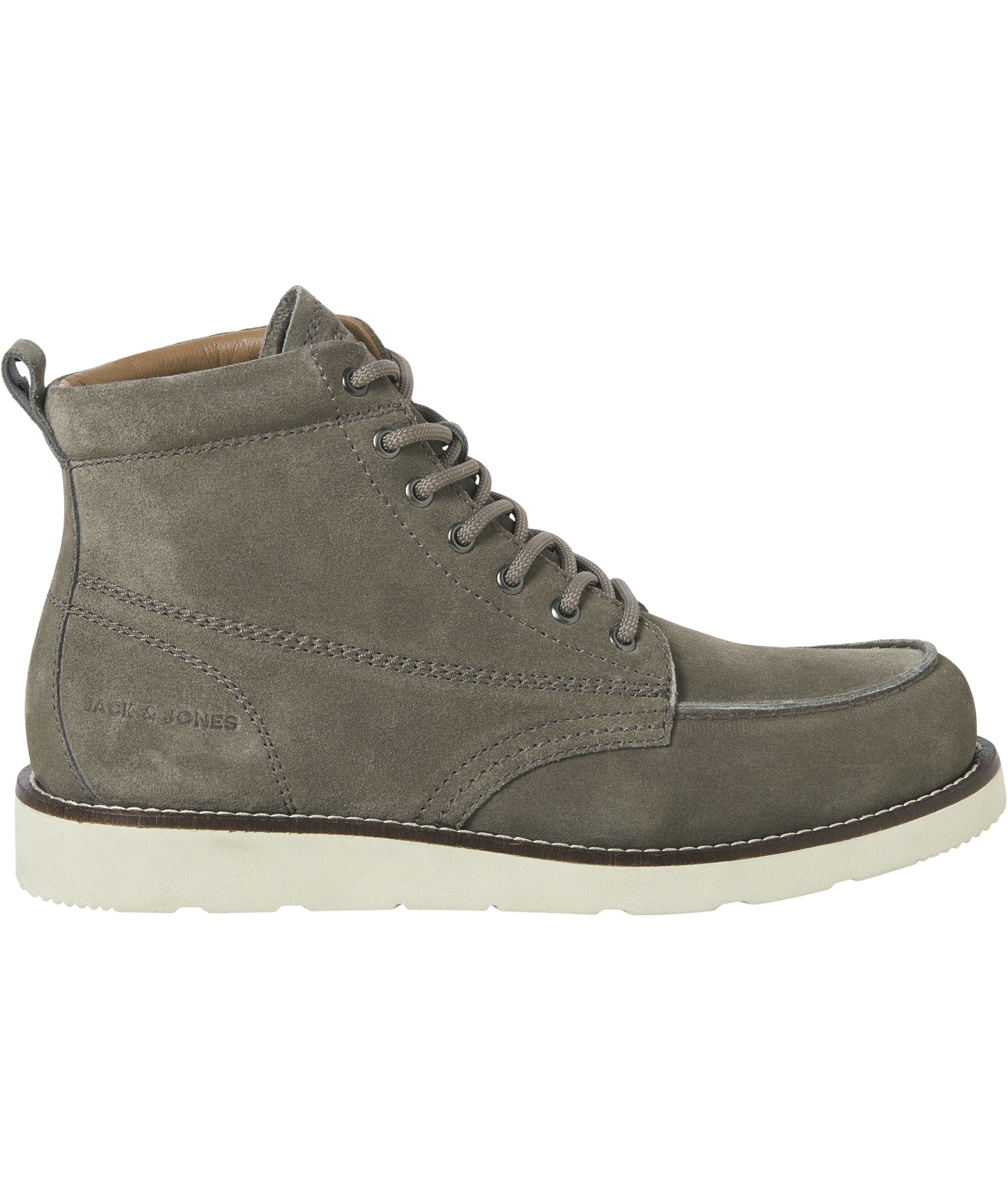 Jack & Jones JFWTORONTO suede boots, Grey, large image number 3