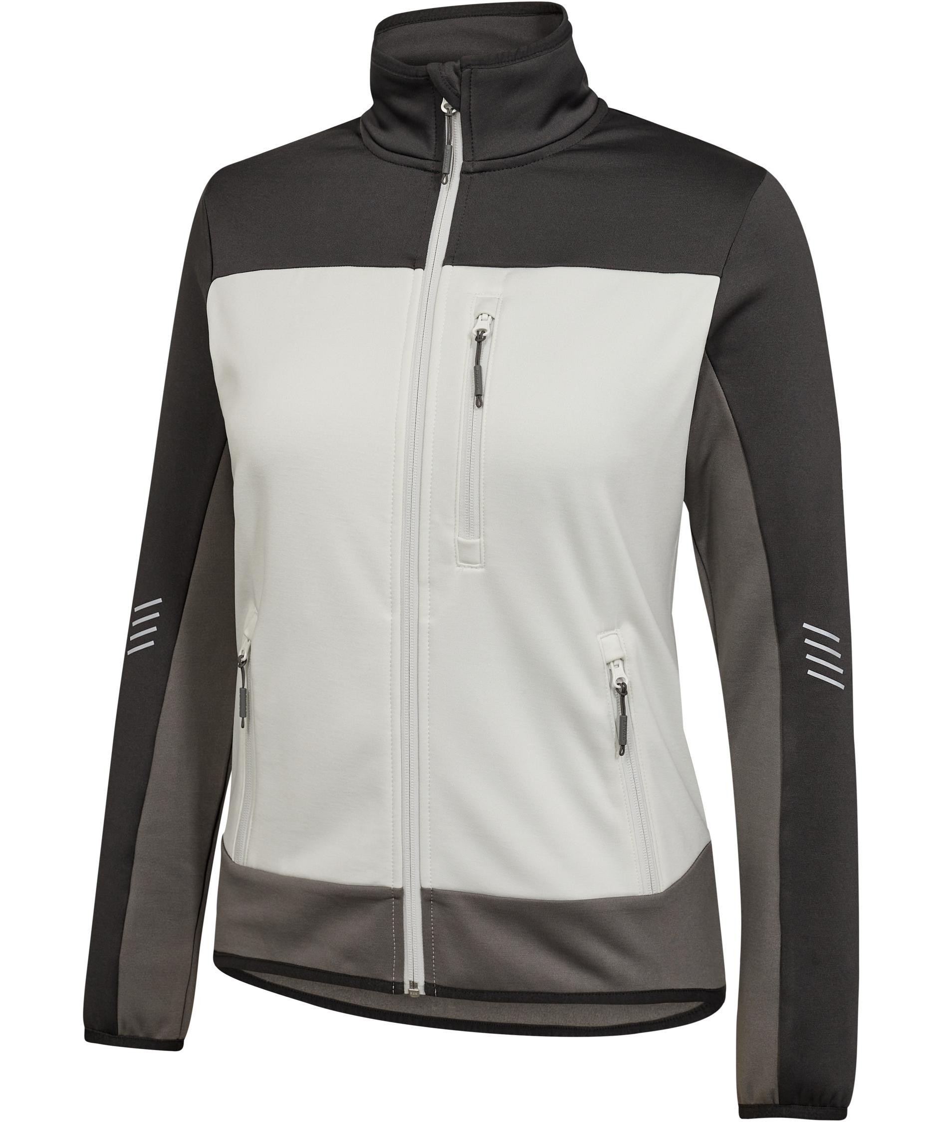 Engel Entire midlayer cardigan dam, Bone White/Anthracite Grey, large image number 5