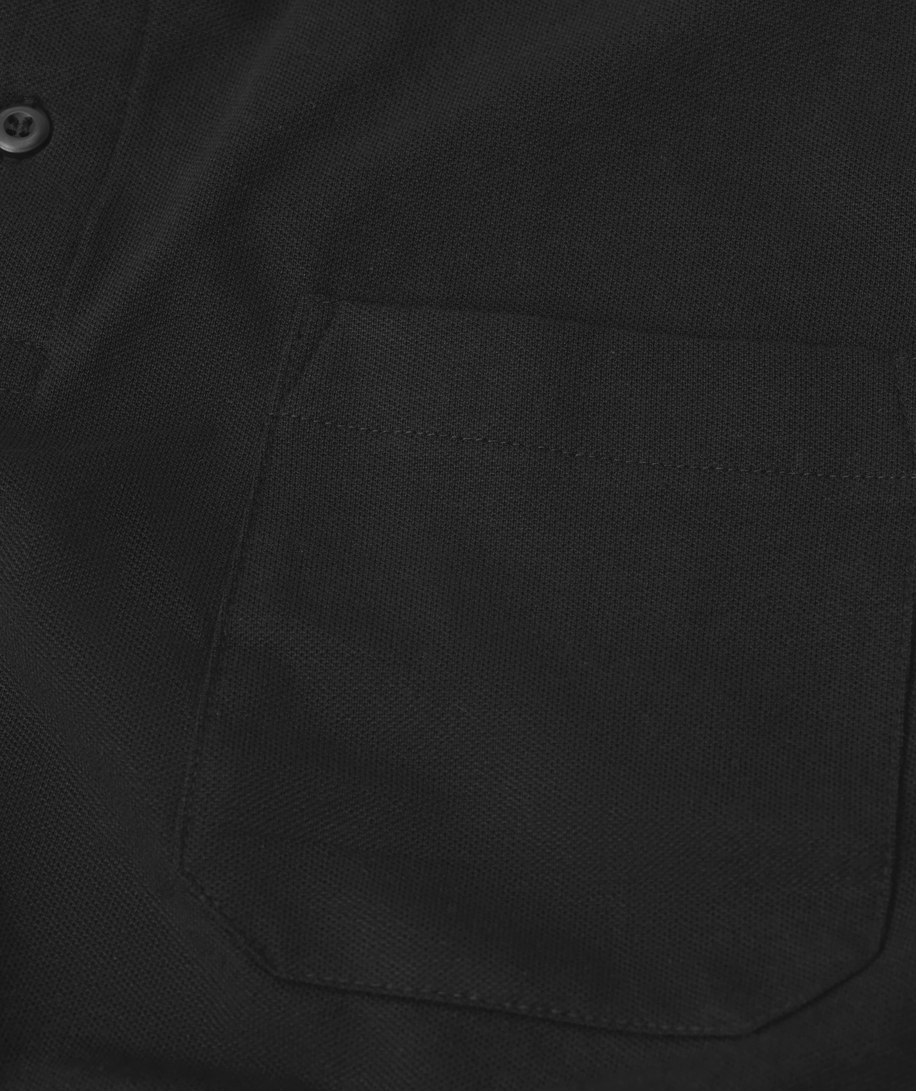 ID Klassisk Polo T-shirt, Sort, large image number 3