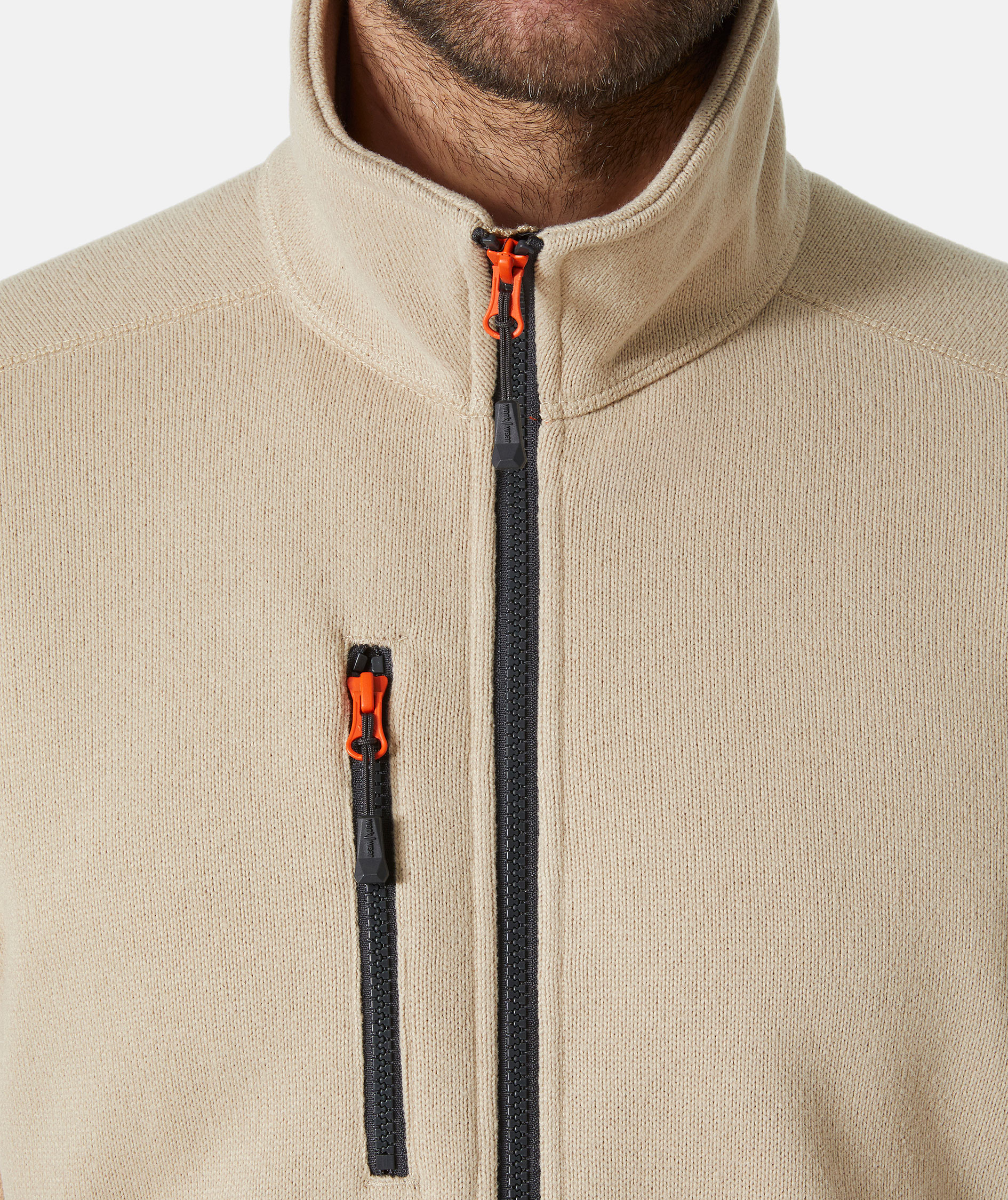 Helly Hansen Kensington fleecejacka, Sand/Ebony, large image number 4