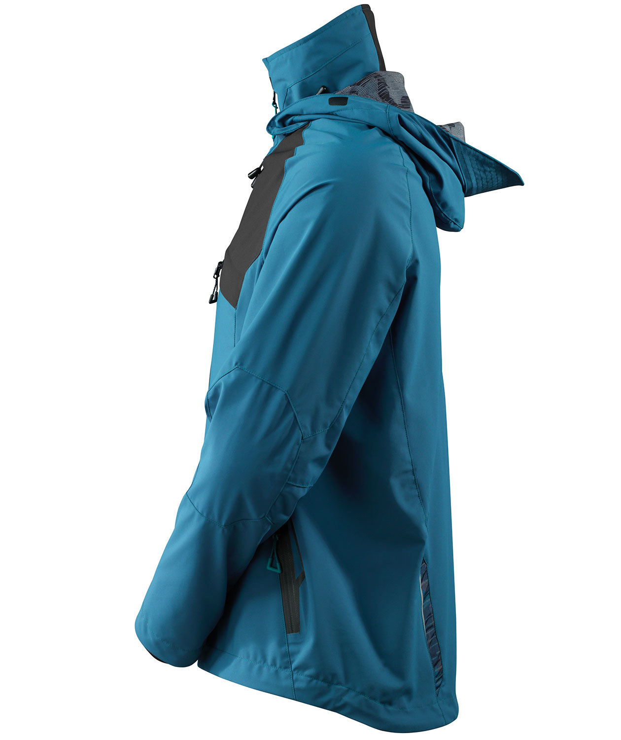 Mascot Advanced skaljakke full stretch, M&oslash;rk Petroleum/Sort