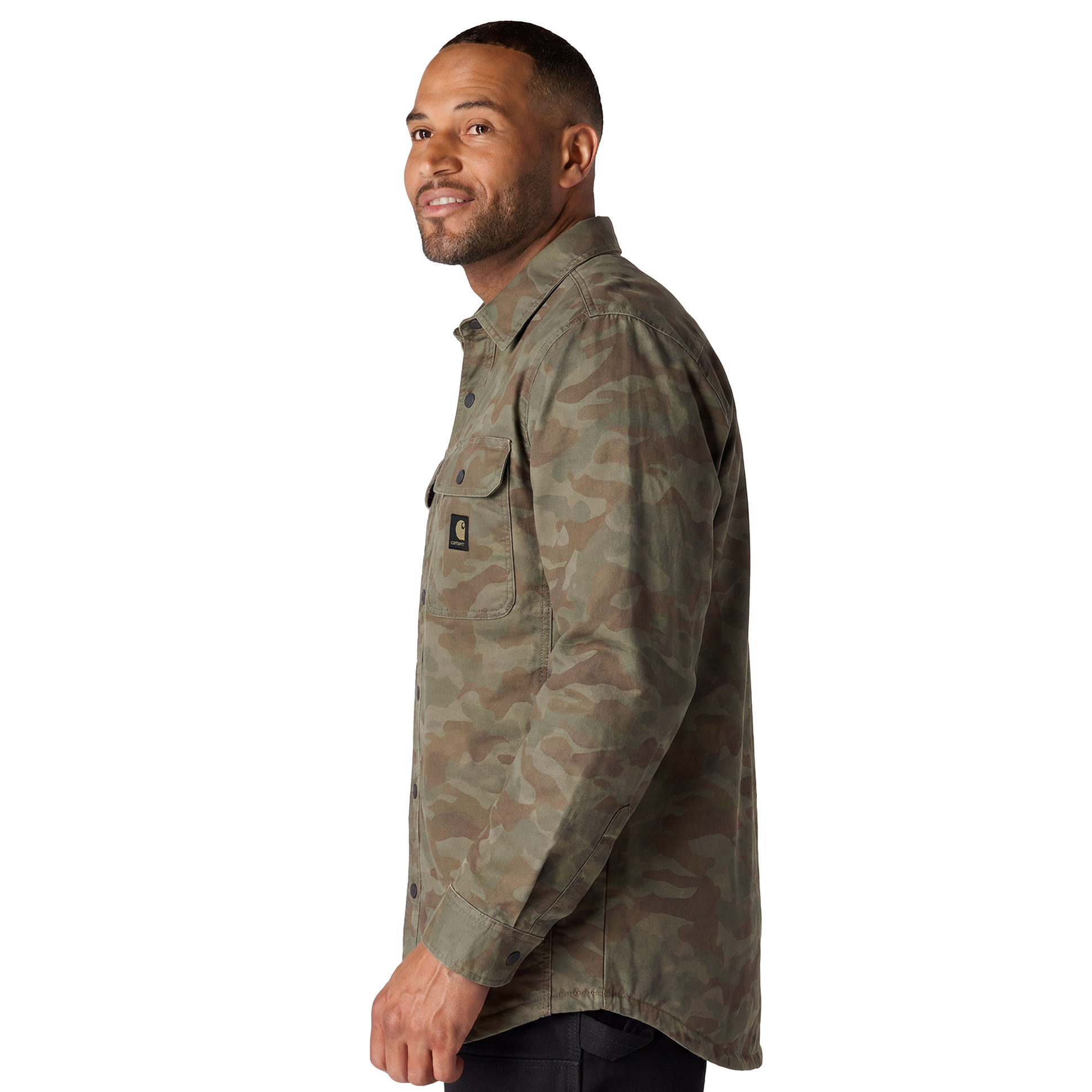 Carhartt skjortejakke, Army Green Camo, large image number 4