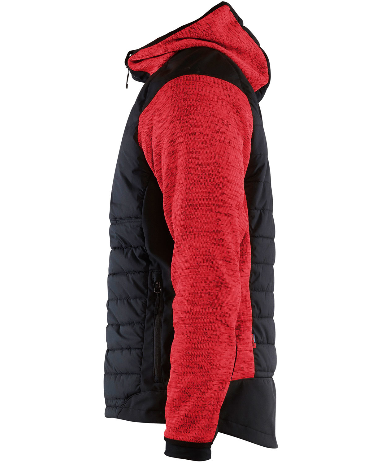 Bl&aring;kl&auml;der hybridjakke, R&oslash;d/Sort, large image number 2