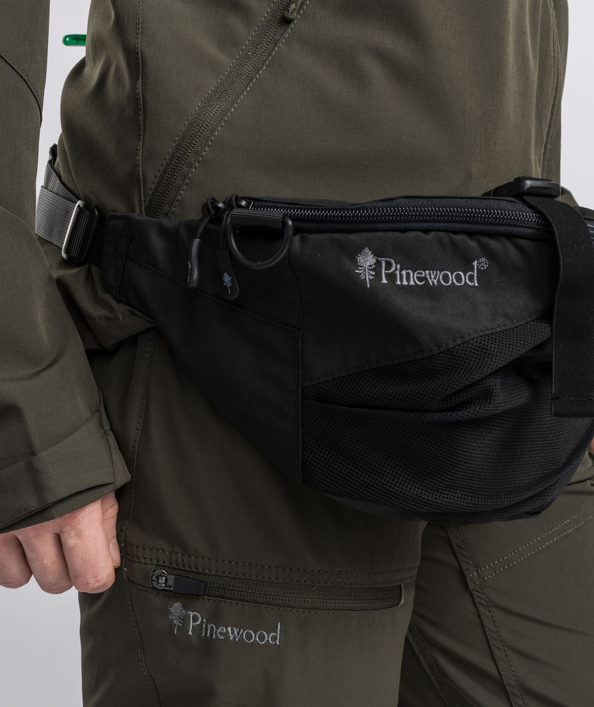 Pinewood b&aelig;ltetaske 4L, Sort, Sort, large image number 4