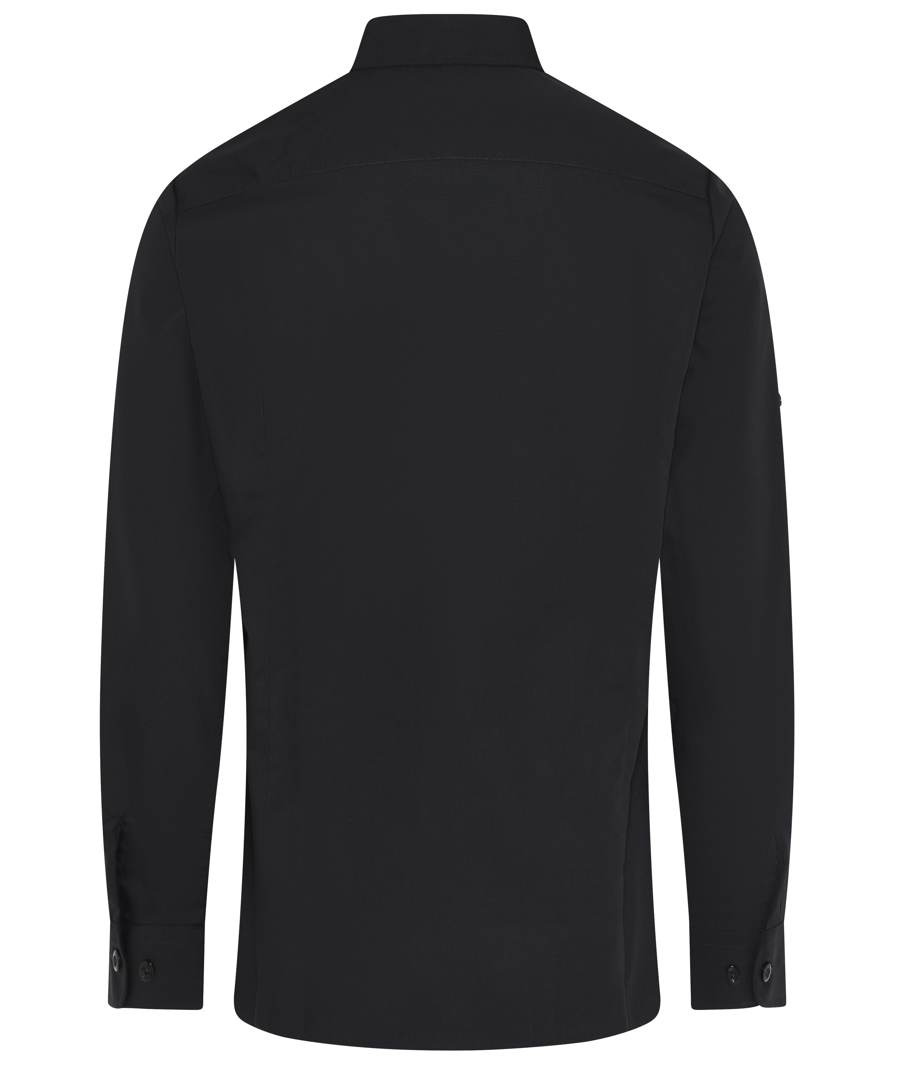 Angli Slim fit Cafe skjorta dam, Svart