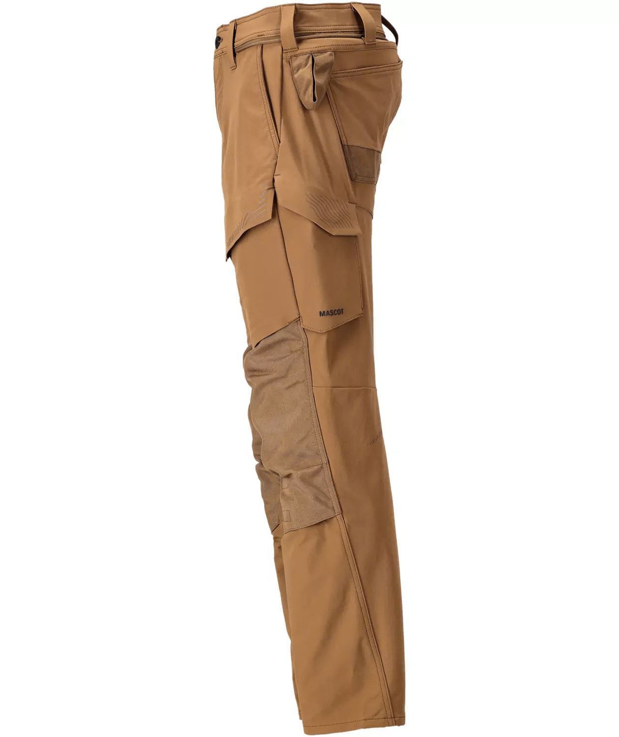 Mascot Customized Arbeitshose full stretch, Nu&szlig;braun, large image number 3