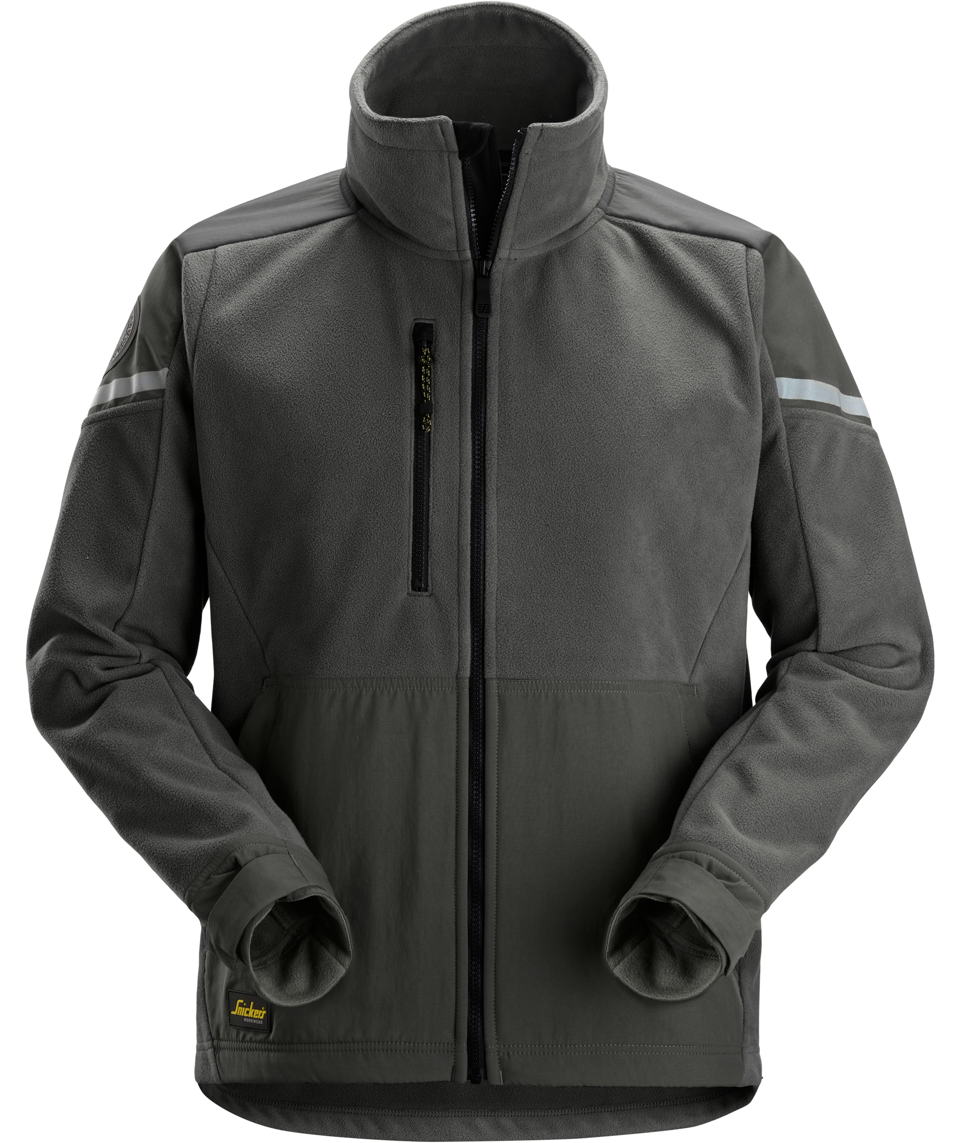 Snickers vindtett fleecejakke 8410, Steel Grey/Dark Steel Grey, Steel Grey/Dark Steel Grey, swatch