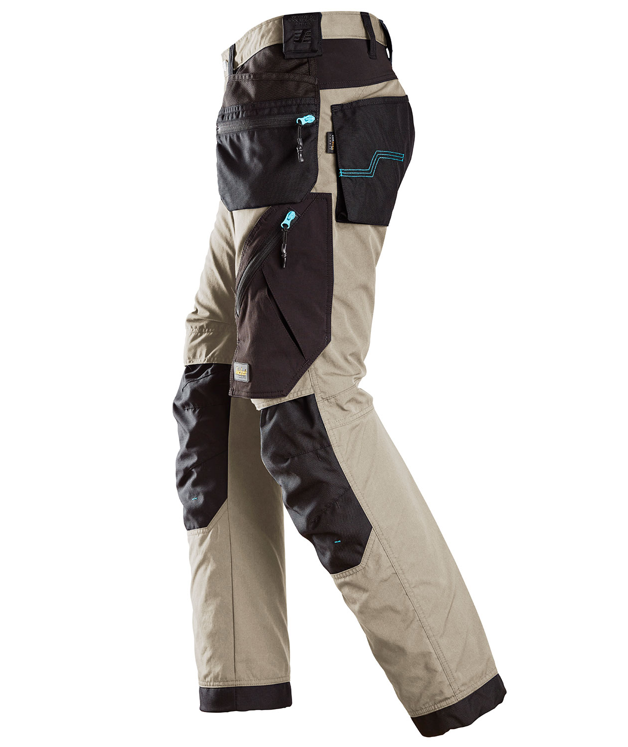 Snickers LiteWork 37.5&reg; Handwerkerhose 6210, Khaki/Schwarz, large image number 4