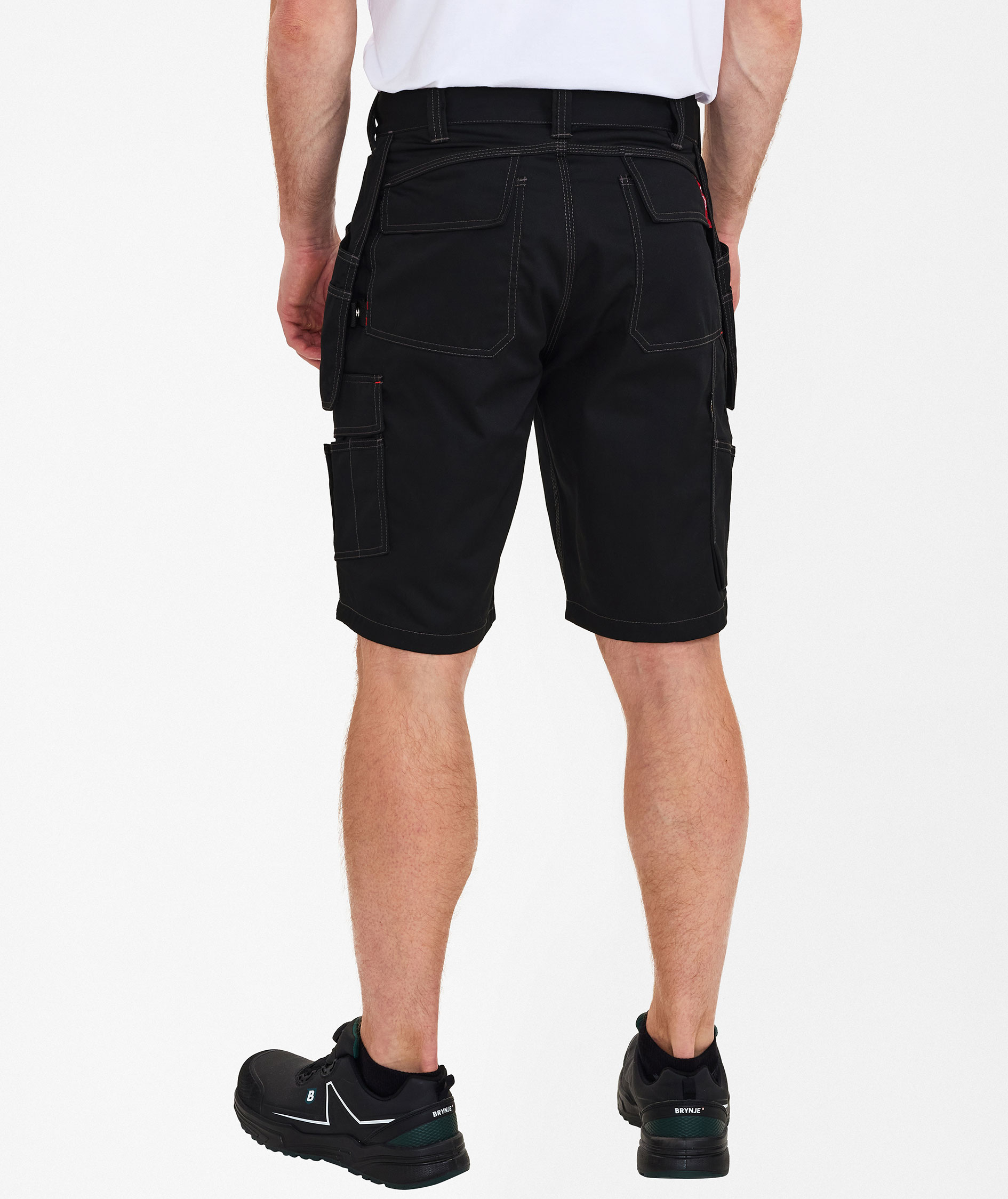 Engel Combat h&aring;ndv&aelig;rkershorts, Sort, large image number 4