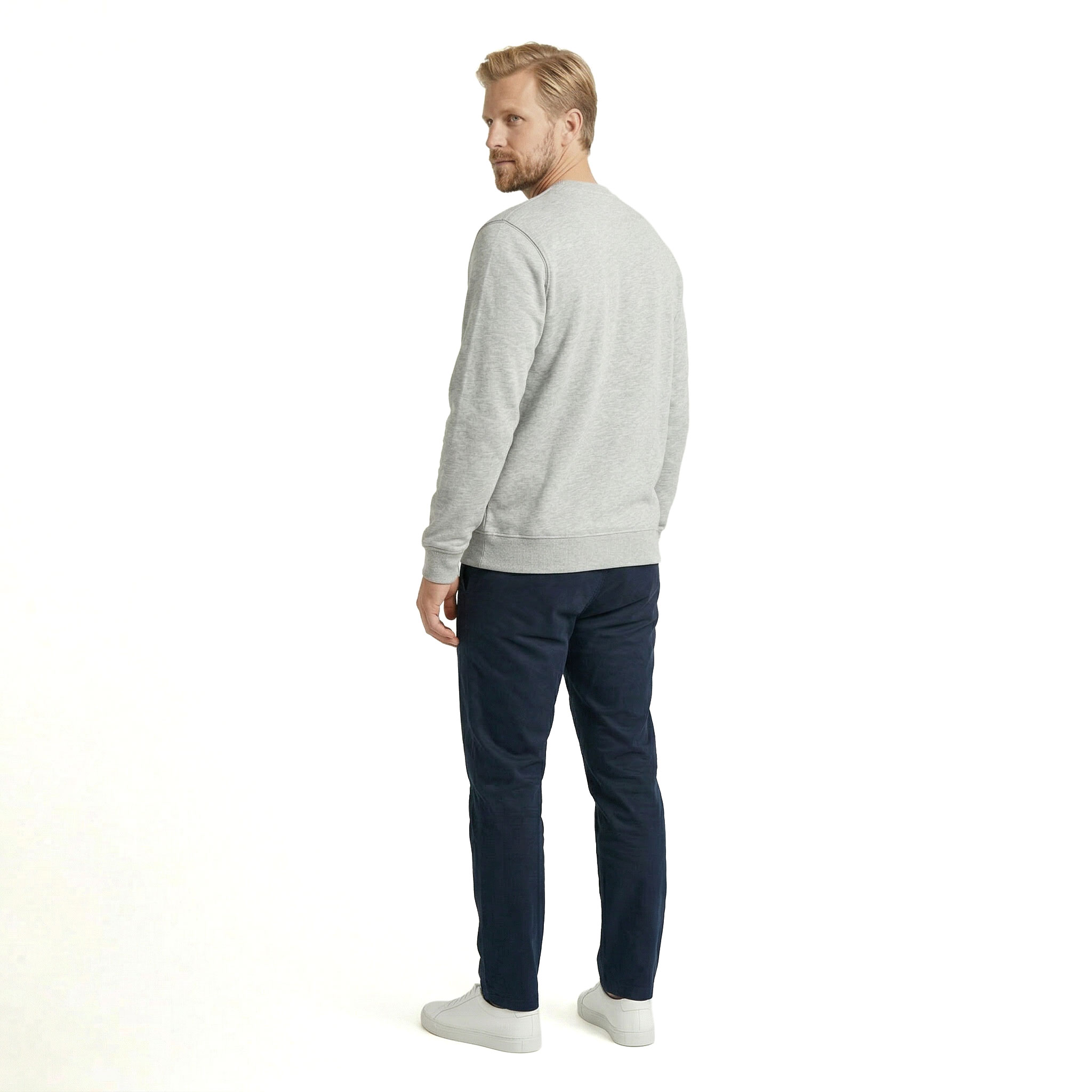 Tee Jays Power Sweatshirt, Heather Grey, large image number 3