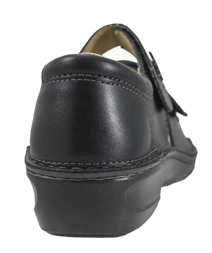 OrtoMed Orthopedic Rehabilition therapy sandals, Black, large image number 3