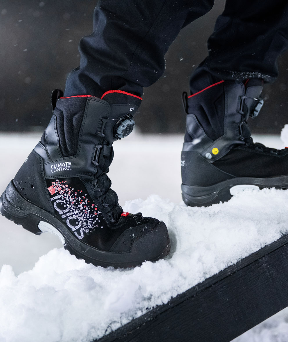 Jalas 2728 Zenit High vinter skyddsst&ouml;vlar S3S, Svart