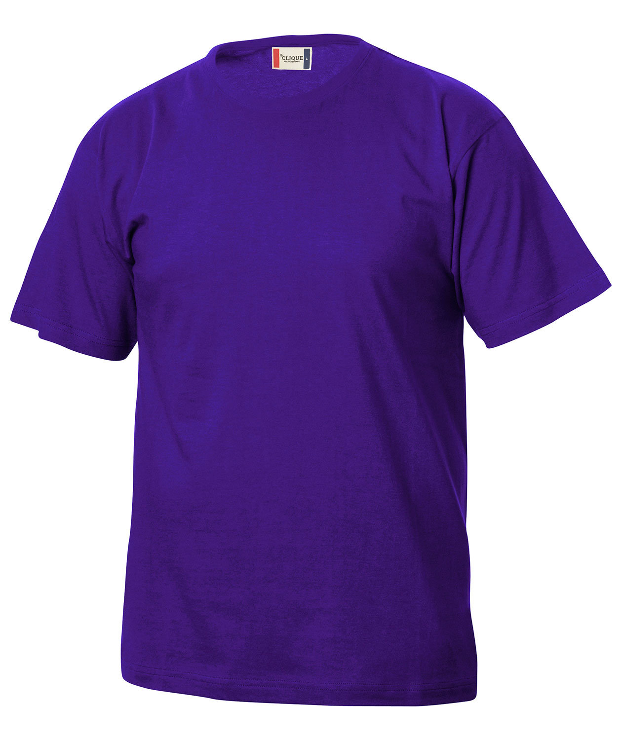 Clique Basic T-shirt barn, Skarp Lila