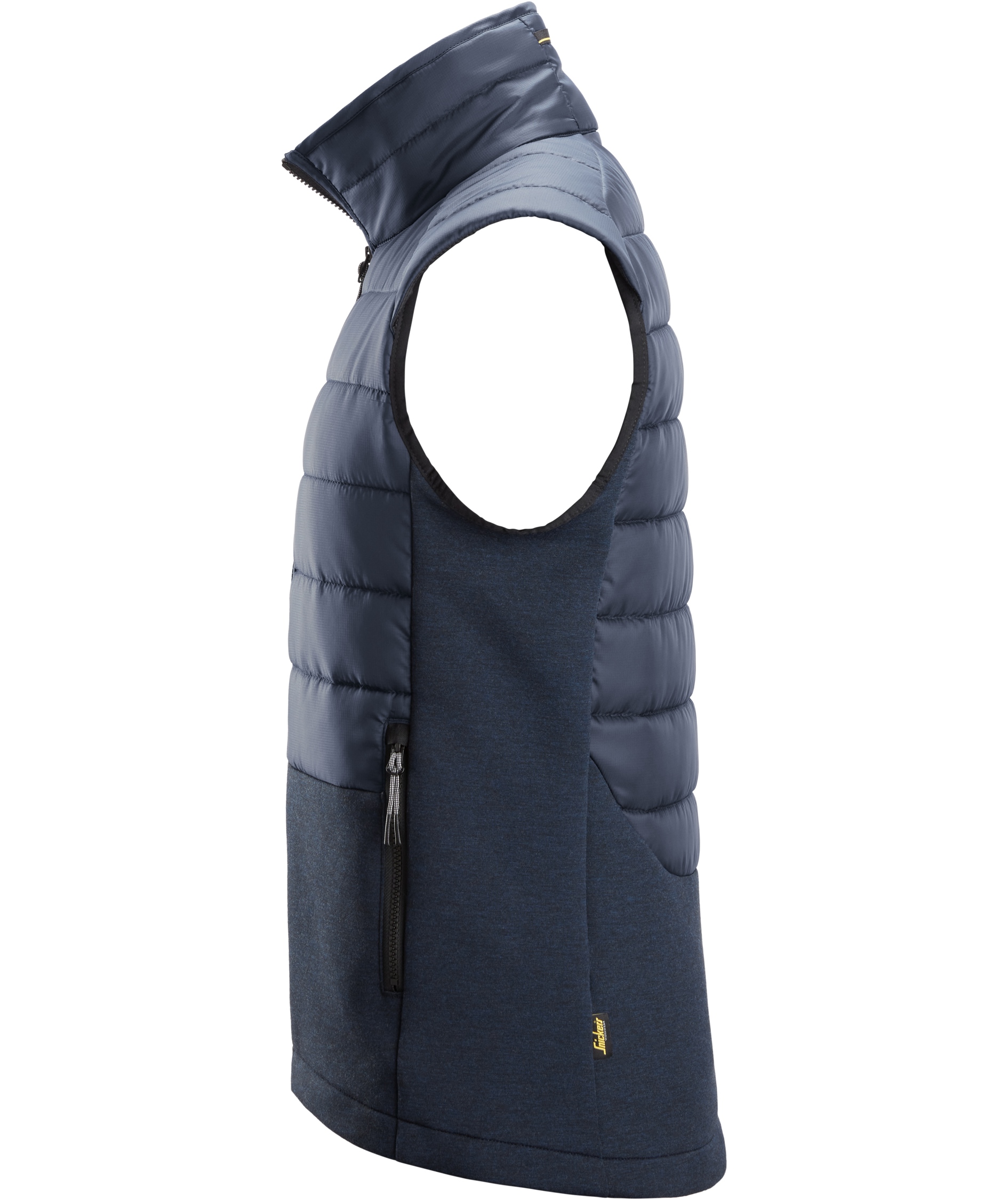 Snickers FlexiWork hybridvest 4902, Navy/Dark Navy Melange, large image number 3