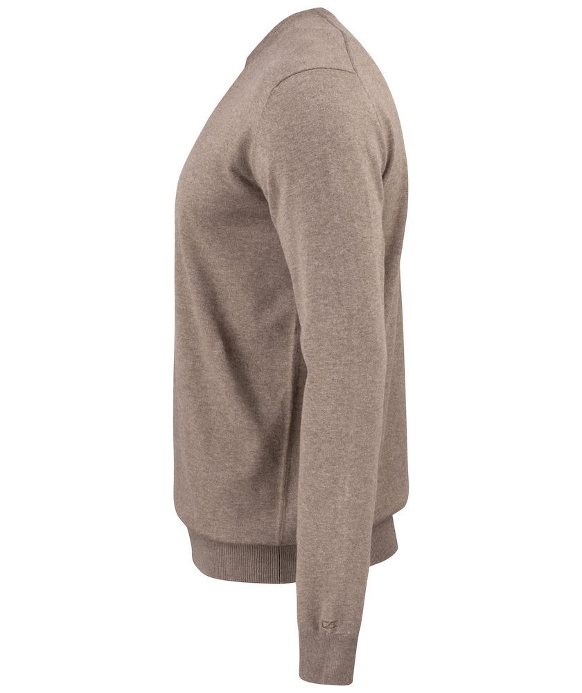 Cutter & Buck Oakville Crewneck, Nougat Melange, large image number 3