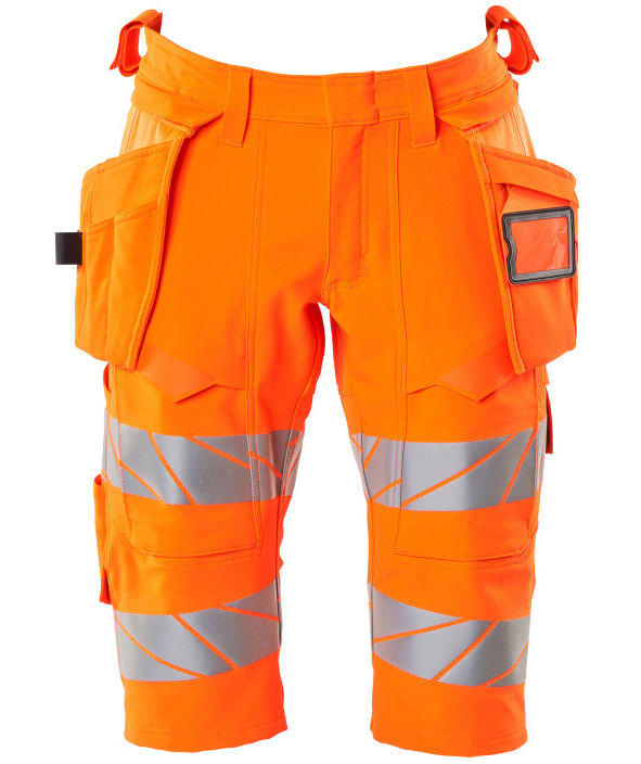 Mascot Accelerate Safe Handwerkershorts Full stretch, Hi-vis Orange, Hi-vis Orange, swatch