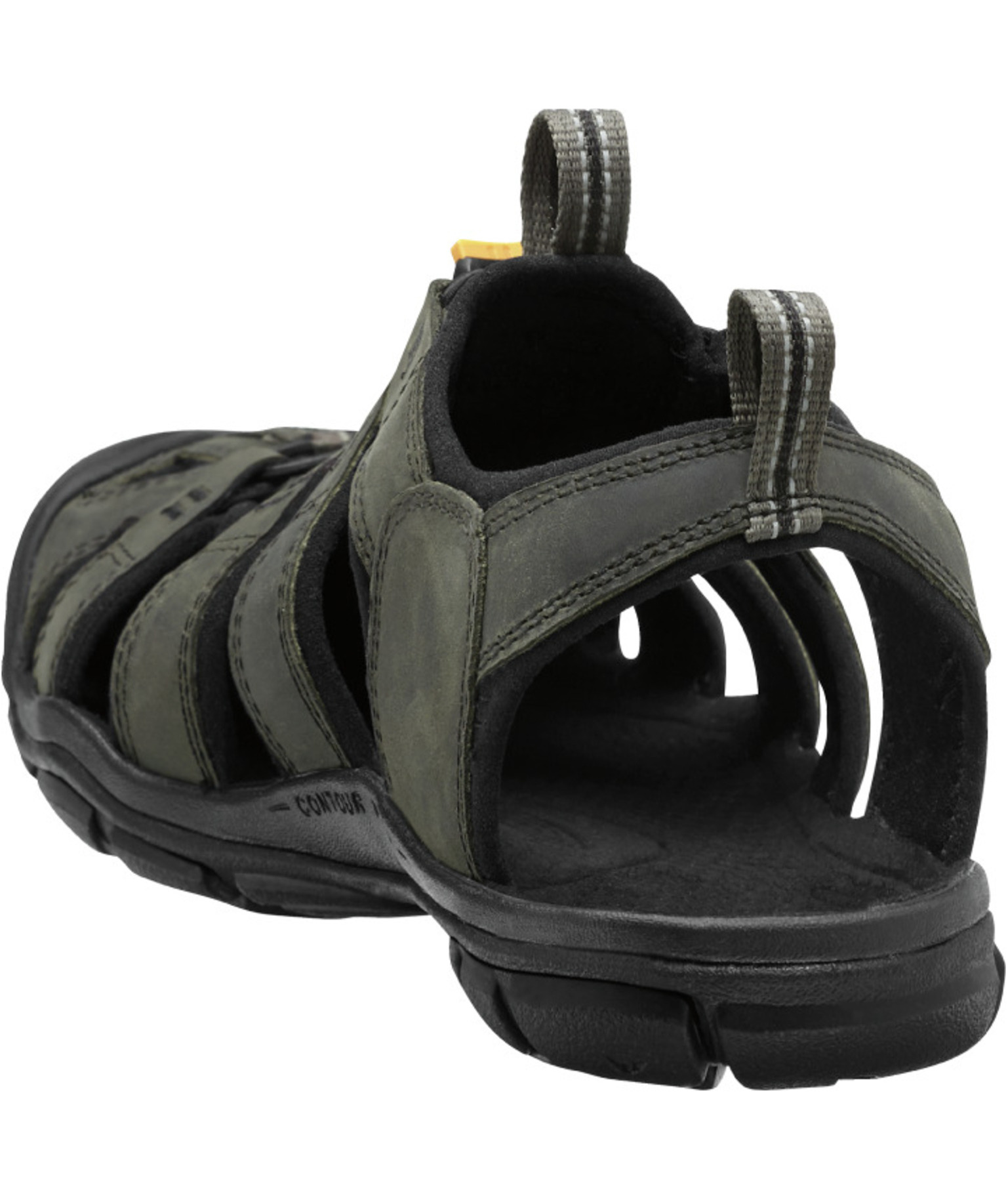 Keen Clearwater CNX l&aelig;rsandaler, Magnet/Black, large image number 2