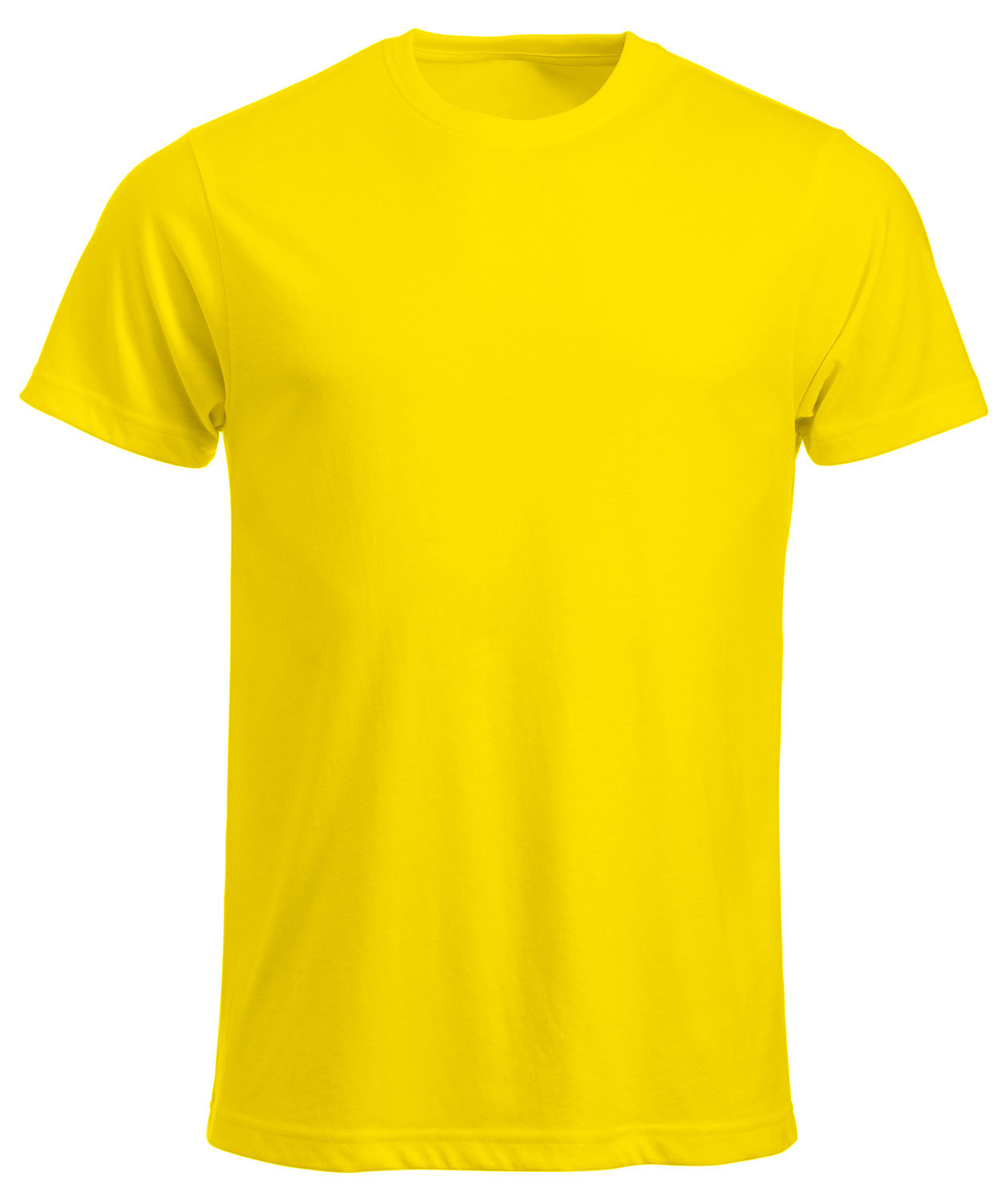 Clique New Classic T-shirt, Citron Gul, Citron Gul, swatch