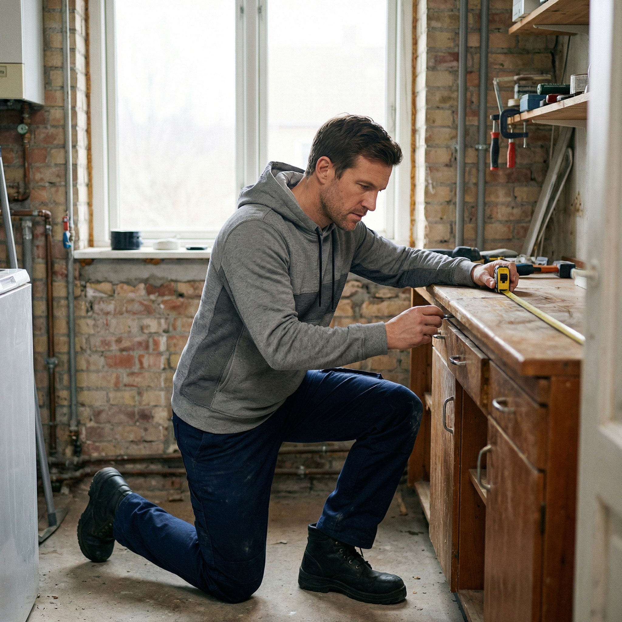 Kansas Evolve Craftsmen h&aelig;ttetr&oslash;je, M&oslash;rkegr&aring;/Gr&aring;