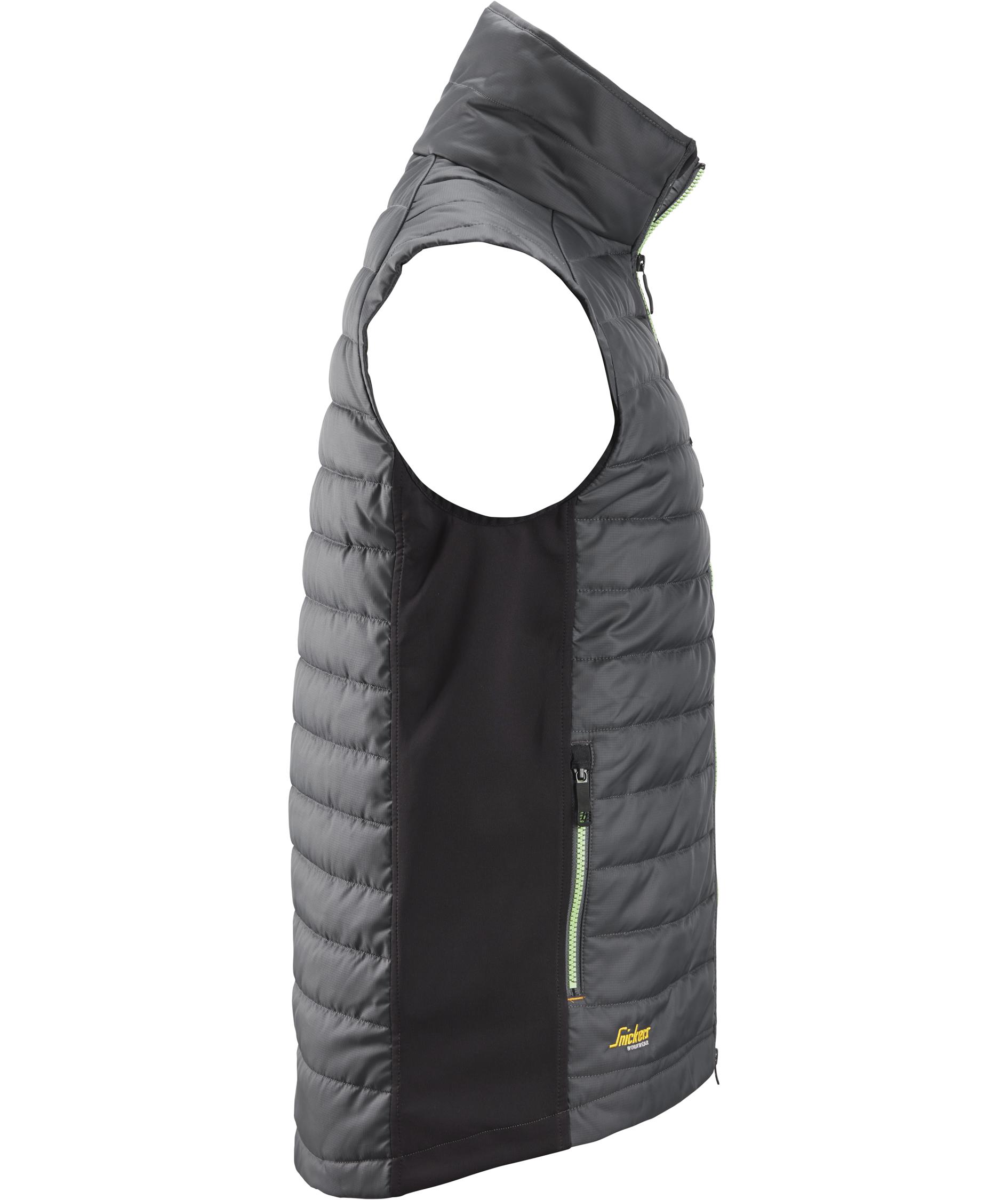 Snickers AllroundWork 37.5&reg; insulator vest, Steel Grey/Black, large image number 2