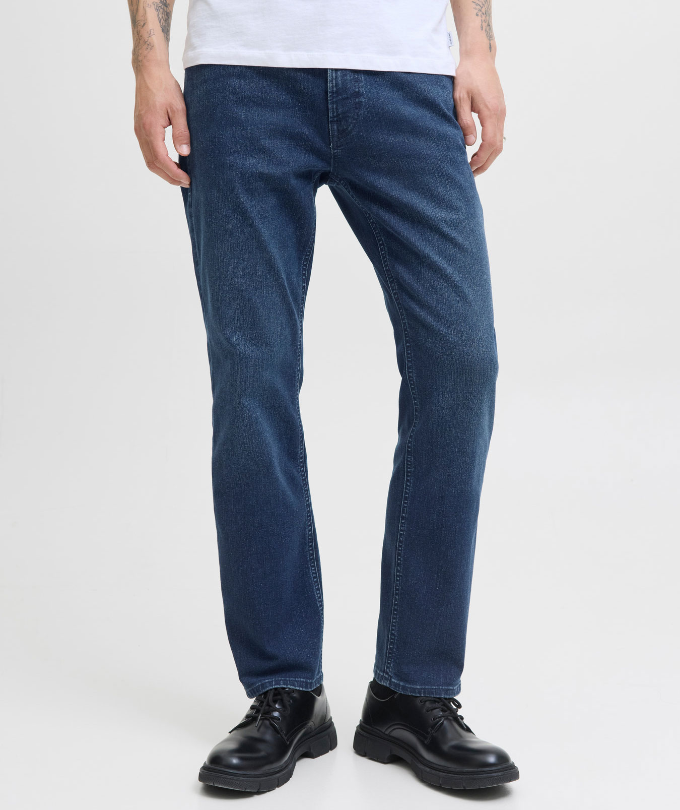 Jack & Jones JJICLARK SQ 260 Jeans, Blue Denim, large image number 6