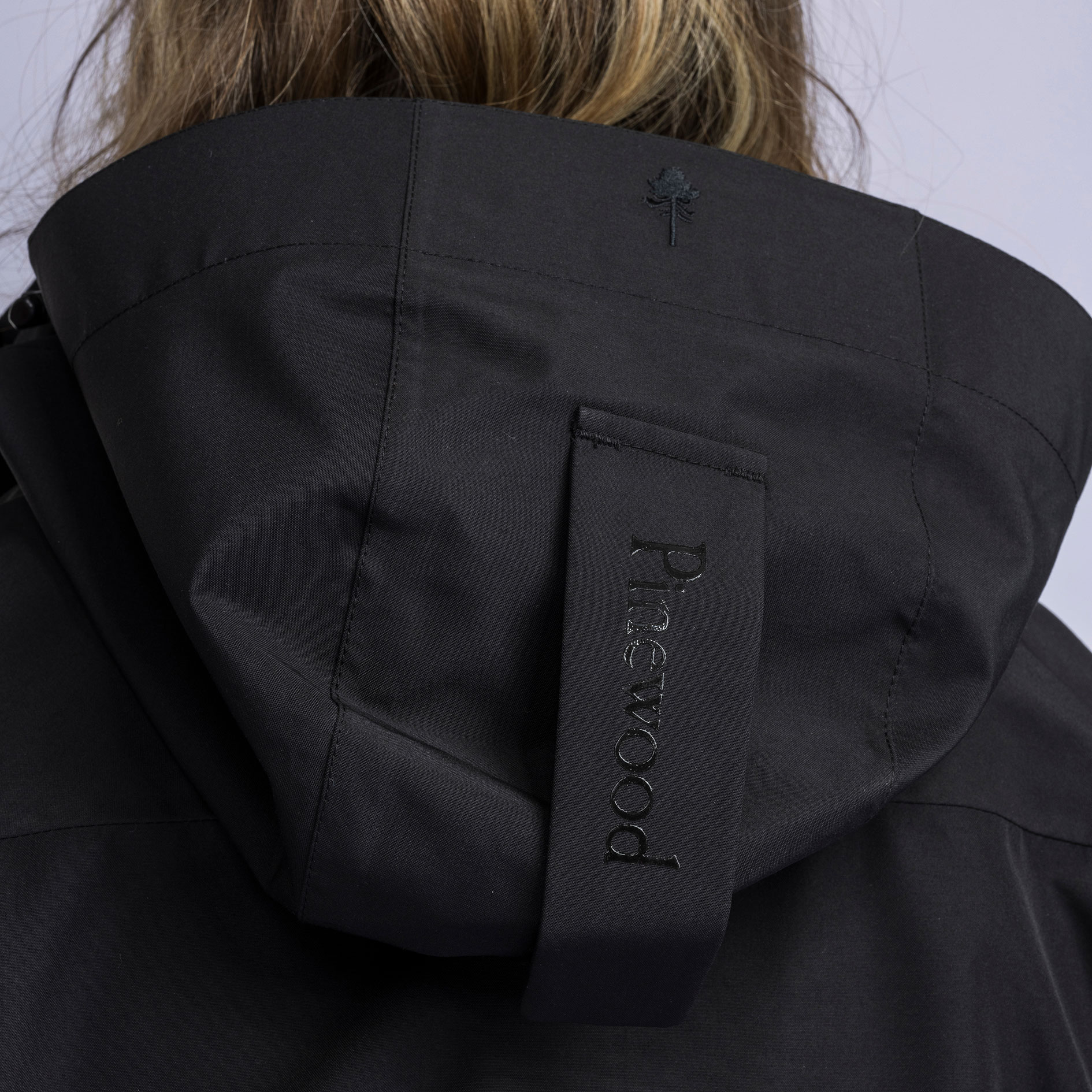 Pinewood dame regnparka, Black, large image number 7