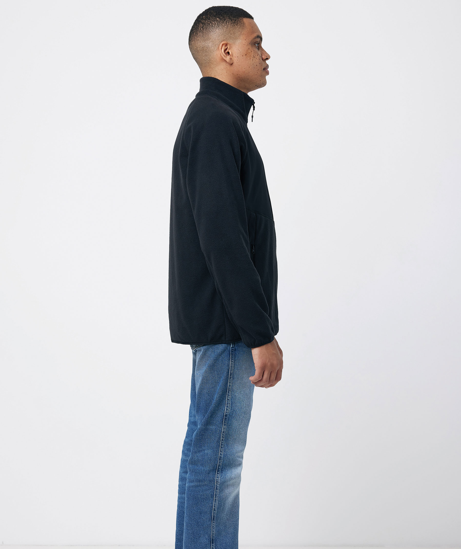 Iqoniq Talung fleece sweater, Black, large image number 4