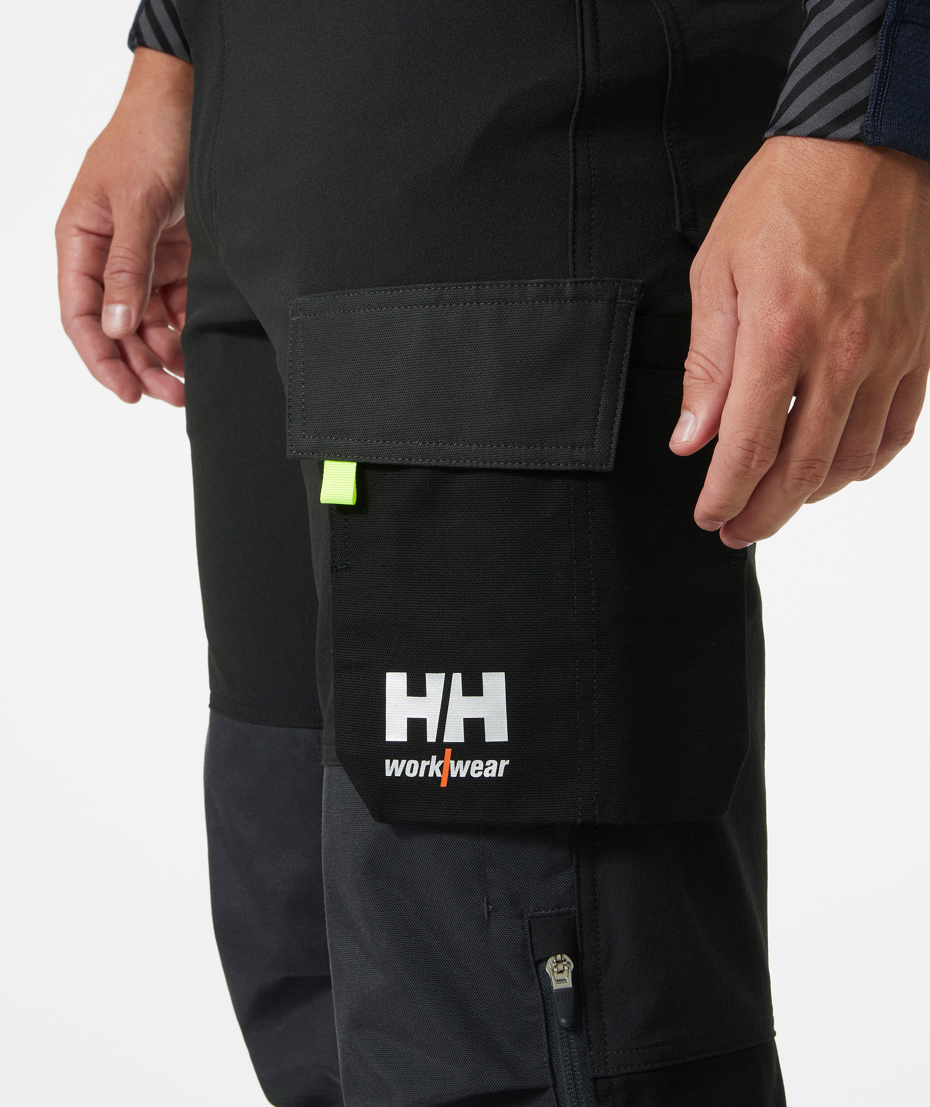 Helly Hansen Oxford 4X arbeidsbukse full stretch, Svart/Ebony, large image number 5