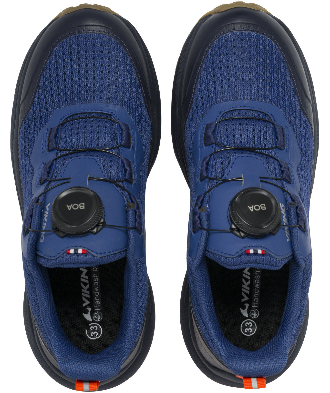 Viking Flow WP Boa sneakers for kids, Blue/Navy, large image number 5