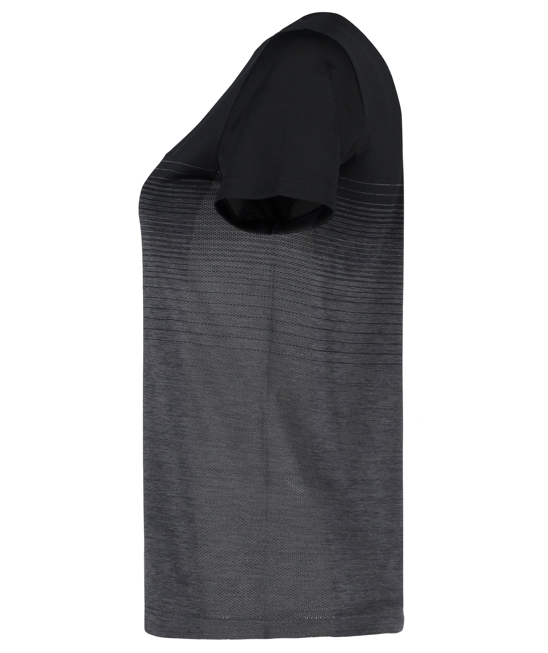 GEYSER s&oslash;ml&oslash;s stripete dame T-skjorte, Svart, large image number 3