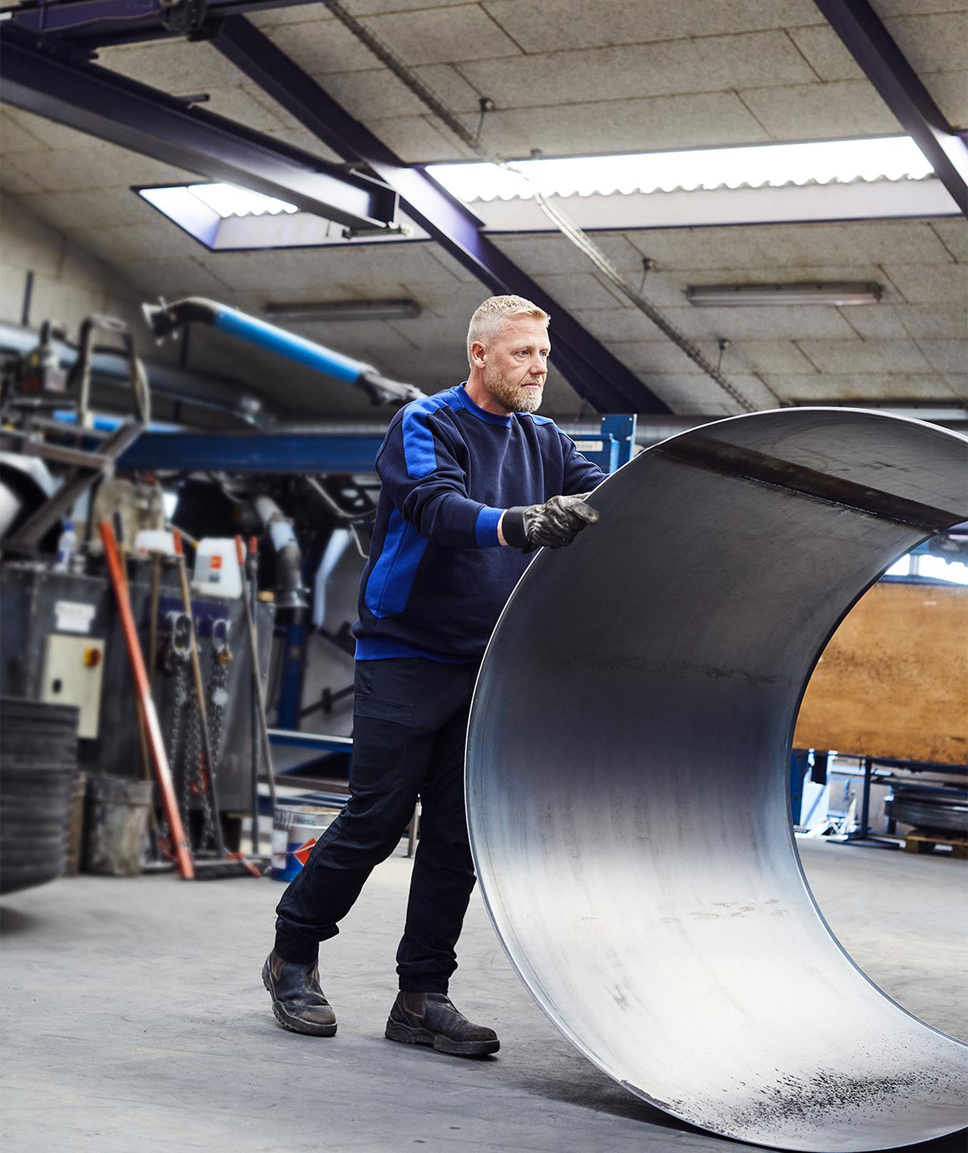 ID Pro Wear sweatshirt, Marine, large image number 6