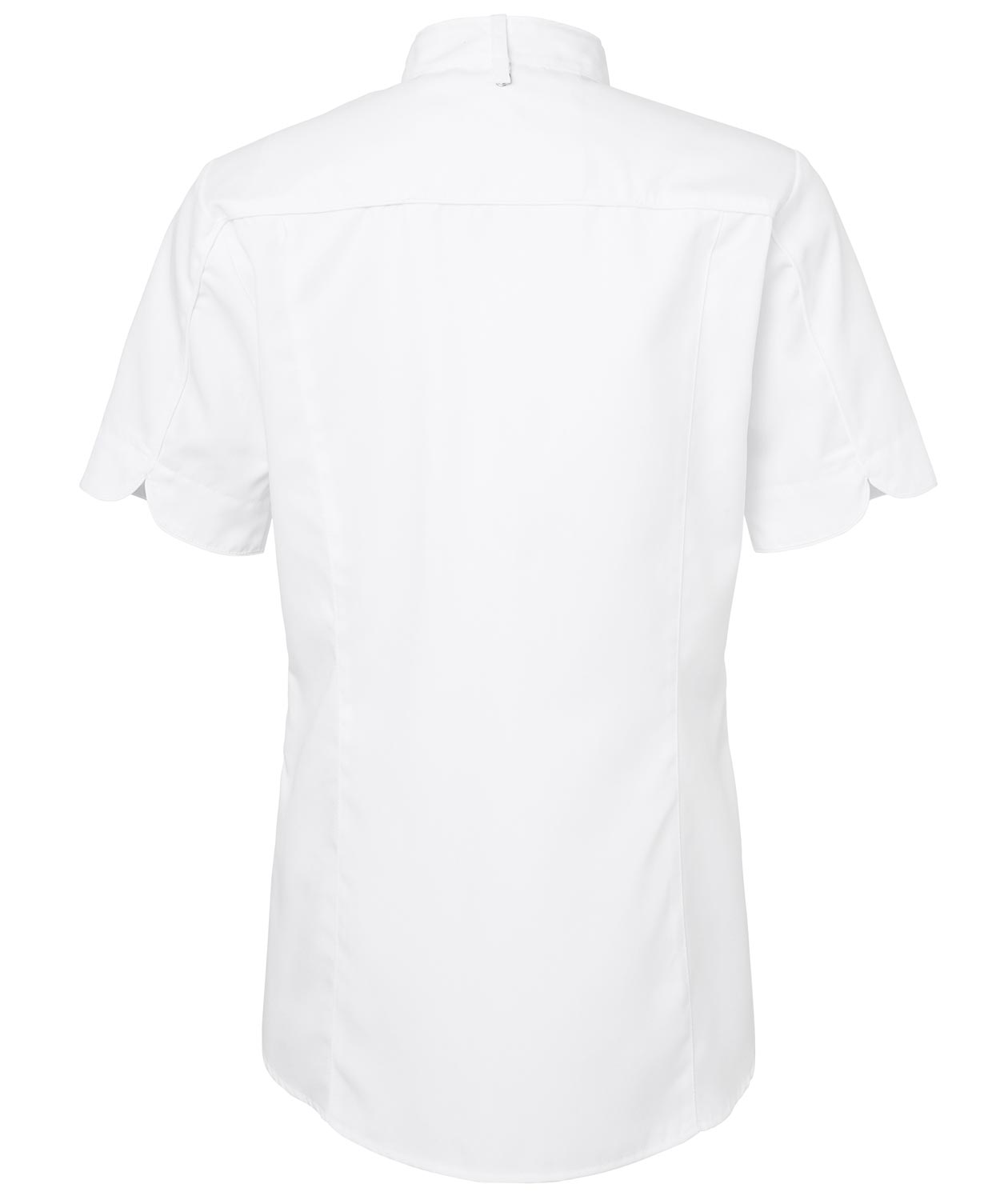 Segers 1024 slim fit kort&aelig;rmet dame kokkeskjorte, Hvit, large image number 2