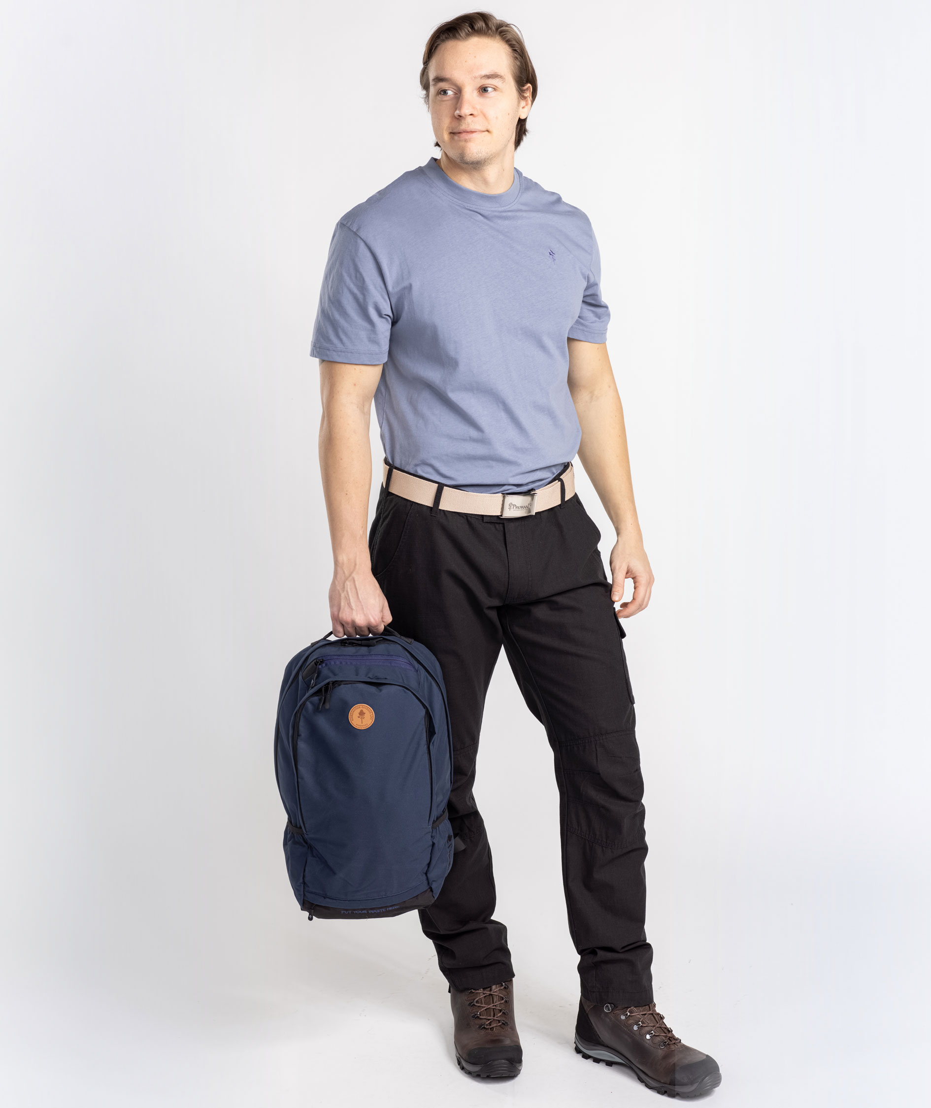 Pinewood 3-pak T-shirt, Olive/Black/Shadow Blue