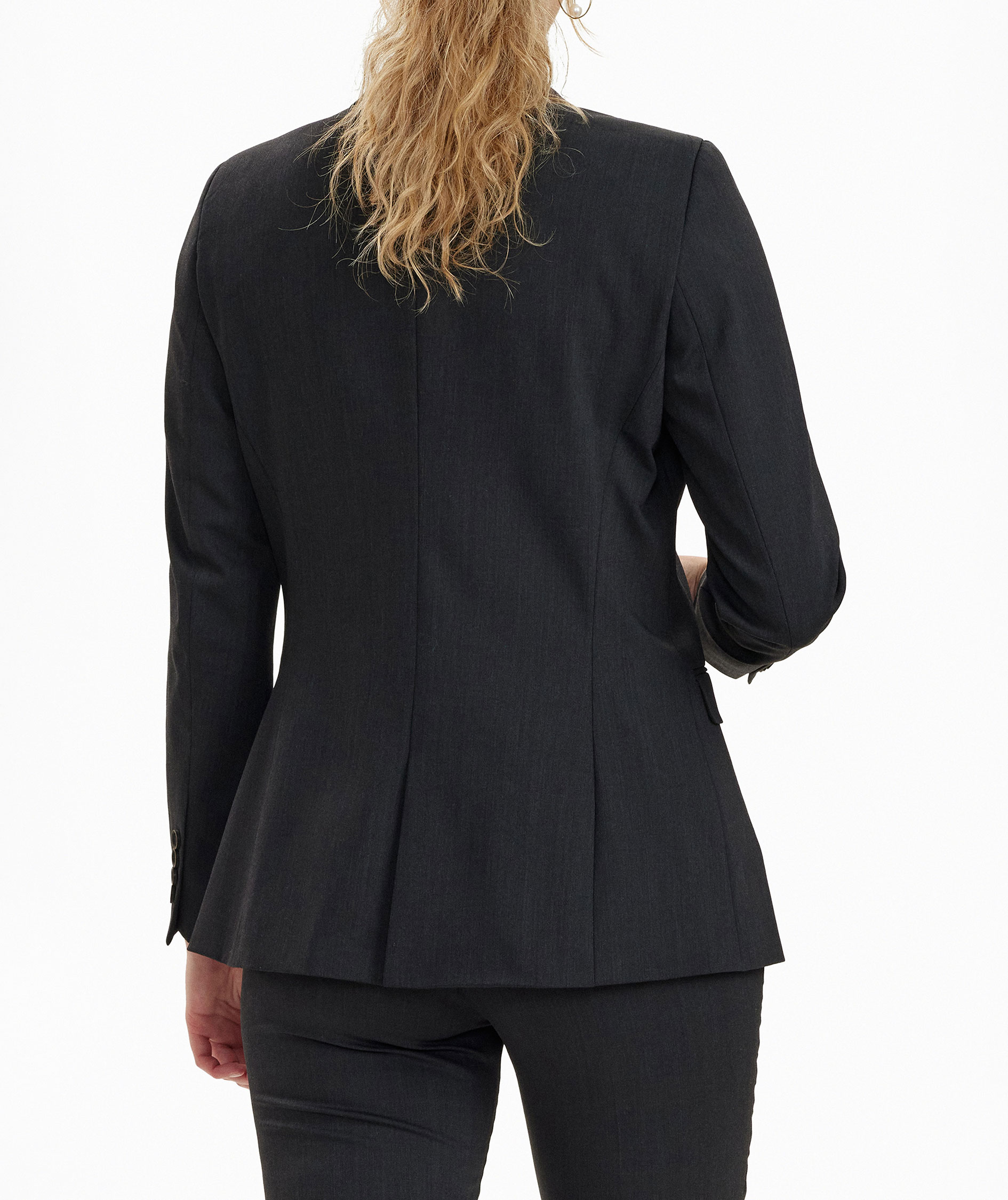 Sunwill Traveller Modern fit dame dressjakke med ull, Charcoal, large image number 7