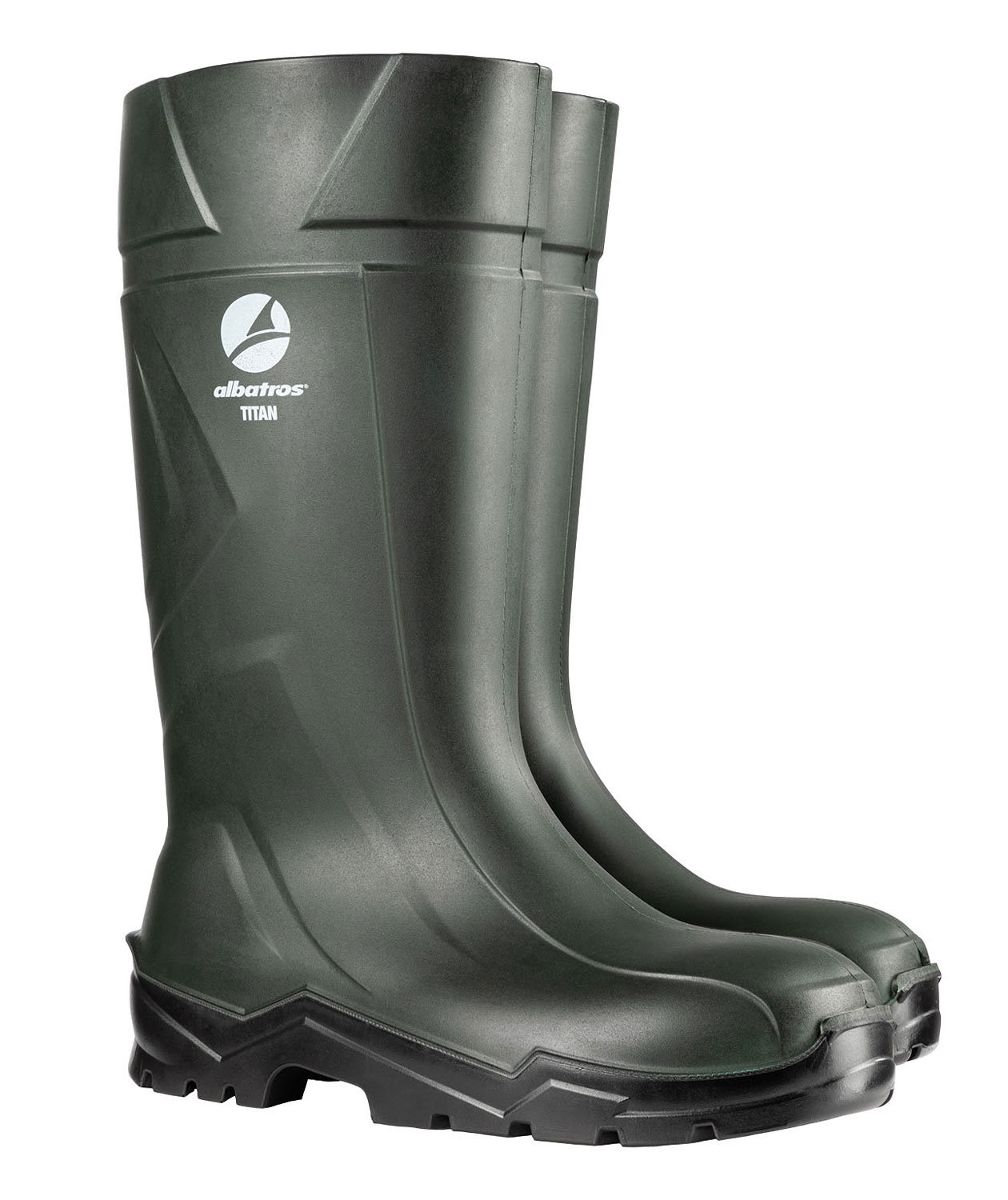 Albatros Titan safety rubber boots S5, Green, large image number 2