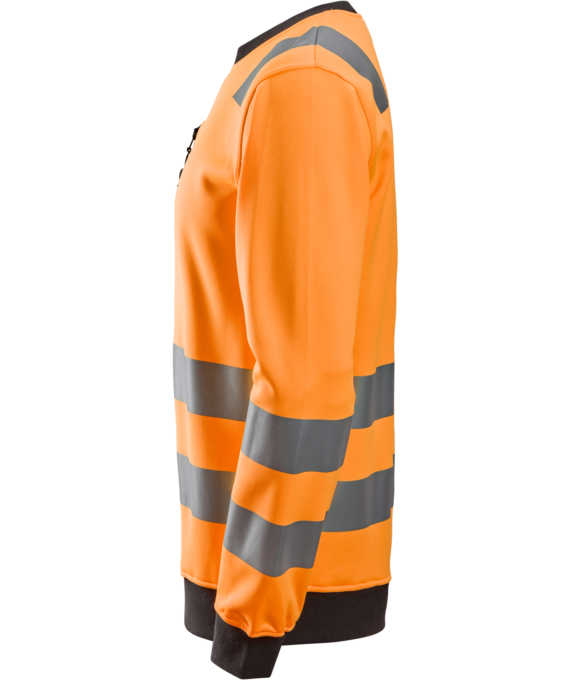 Snickers AllroundWork sweatshirt 8037, Hi-vis Orange, large image number 3