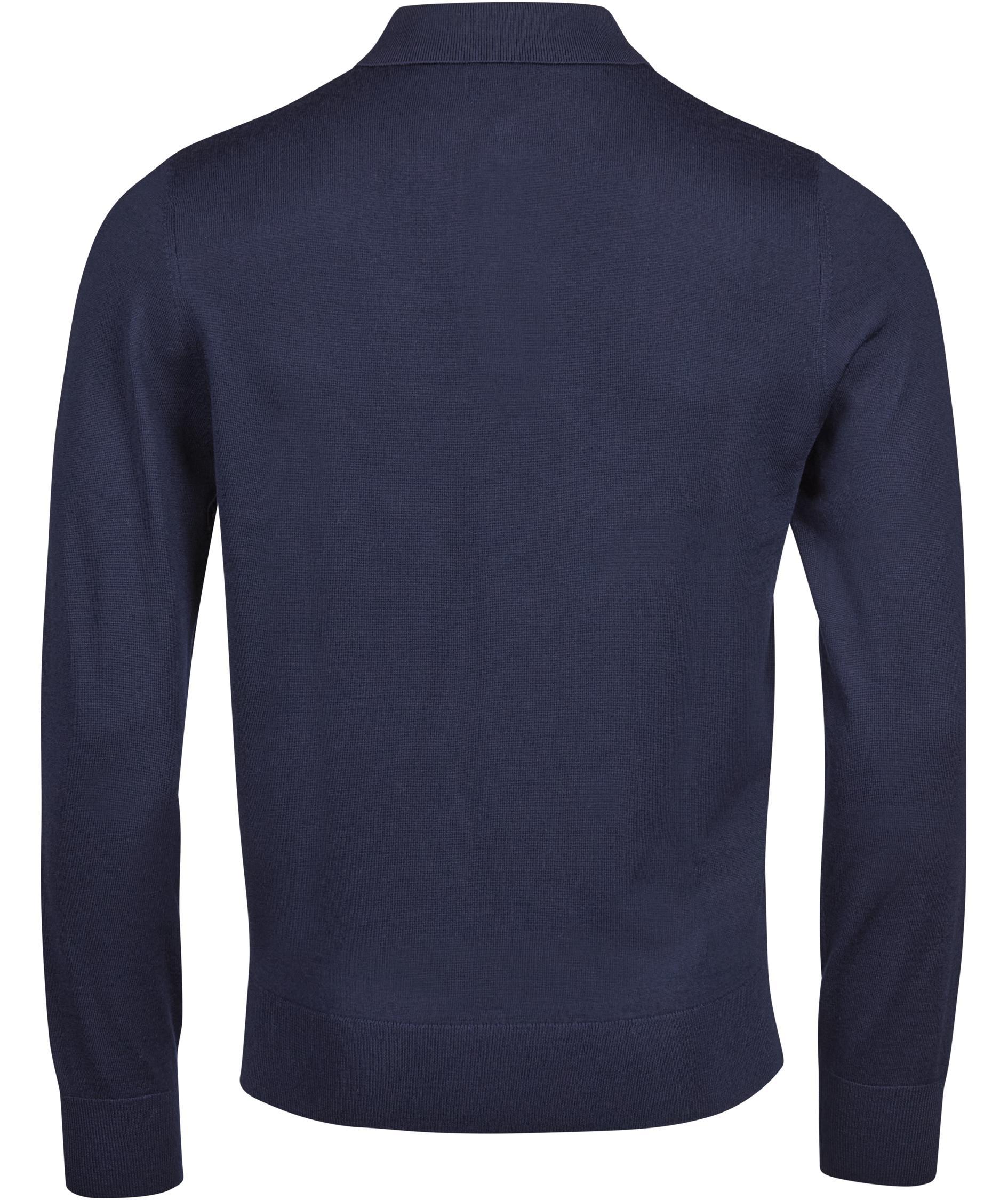 Tee Jays pik&eacute;tr&ouml;ja med merinoull, Navy, large image number 1