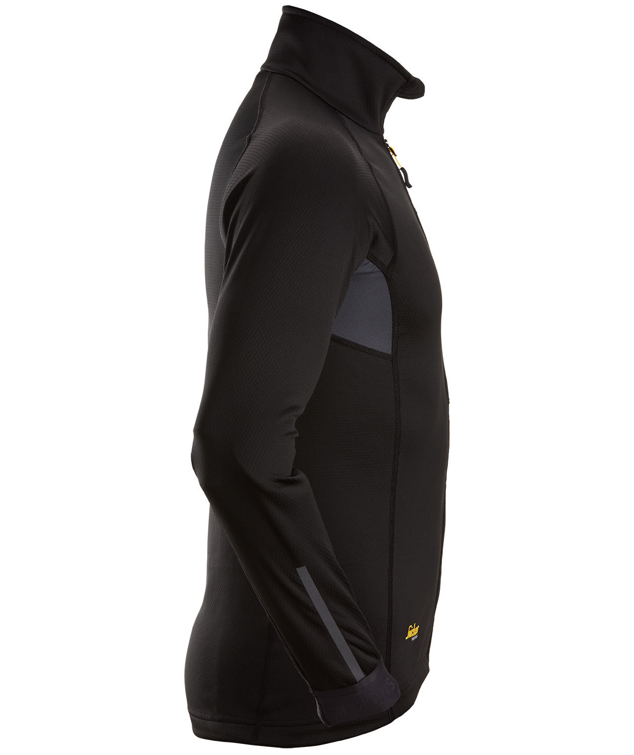 Snickers LiteWork cardigan 9448, Svart/Kol, large image number 3